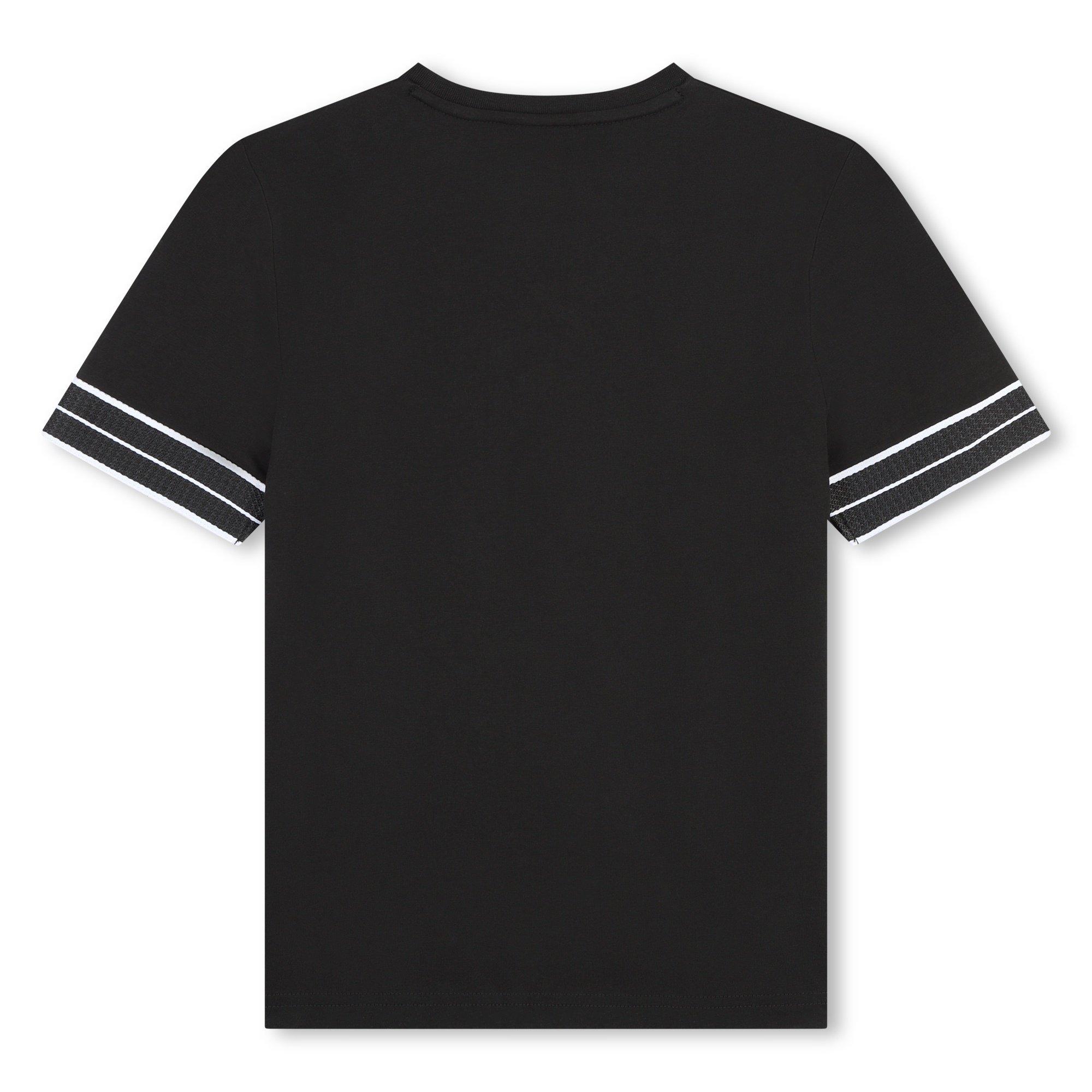 Black 09B - Boss - Kids Arm Logo T-Shirt - 2
