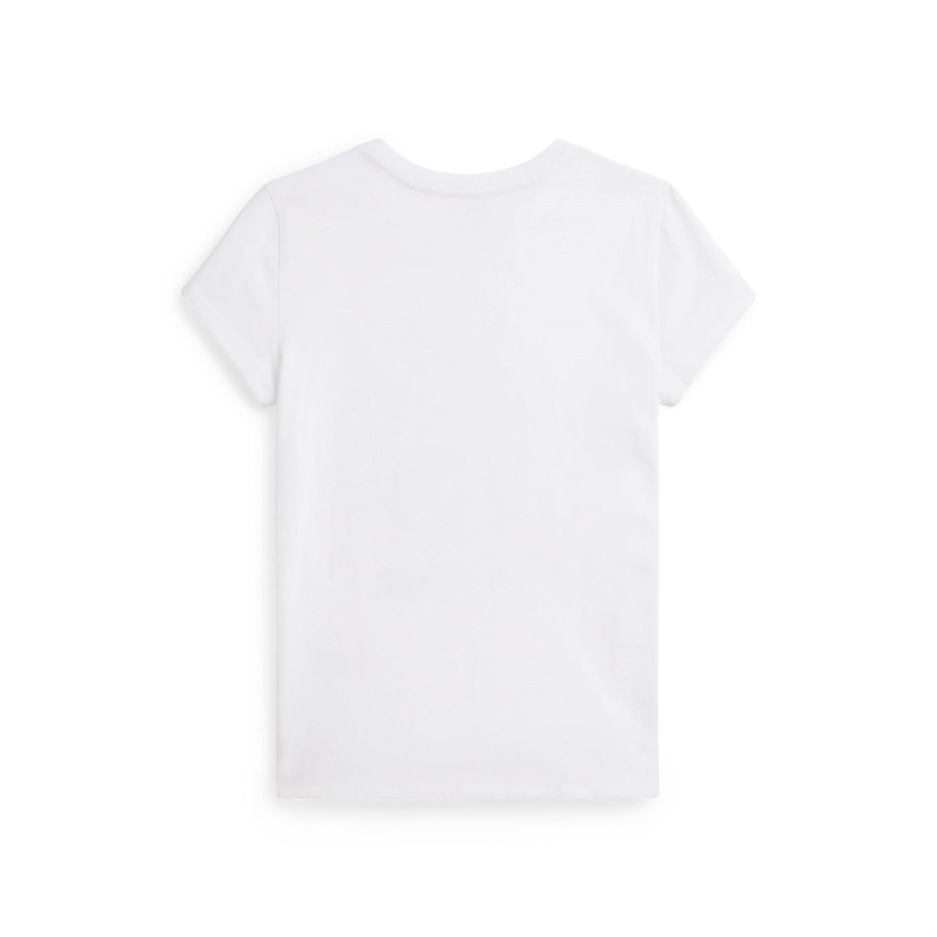 White - Polo Ralph Lauren - Kids' Bear T-Shirt - 2