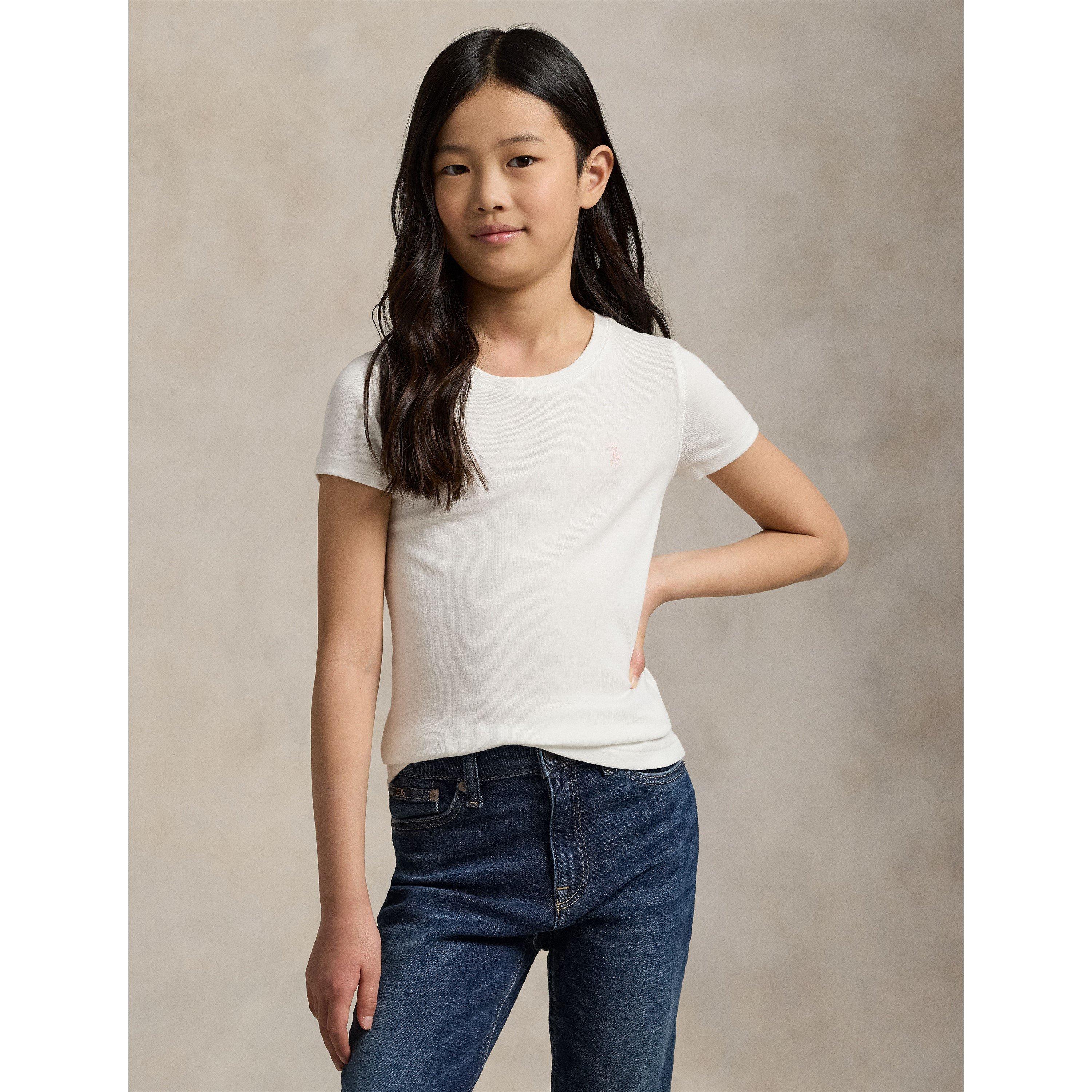 White/Pink - Polo Ralph Lauren - Kids' Classic T-Shirt - 3