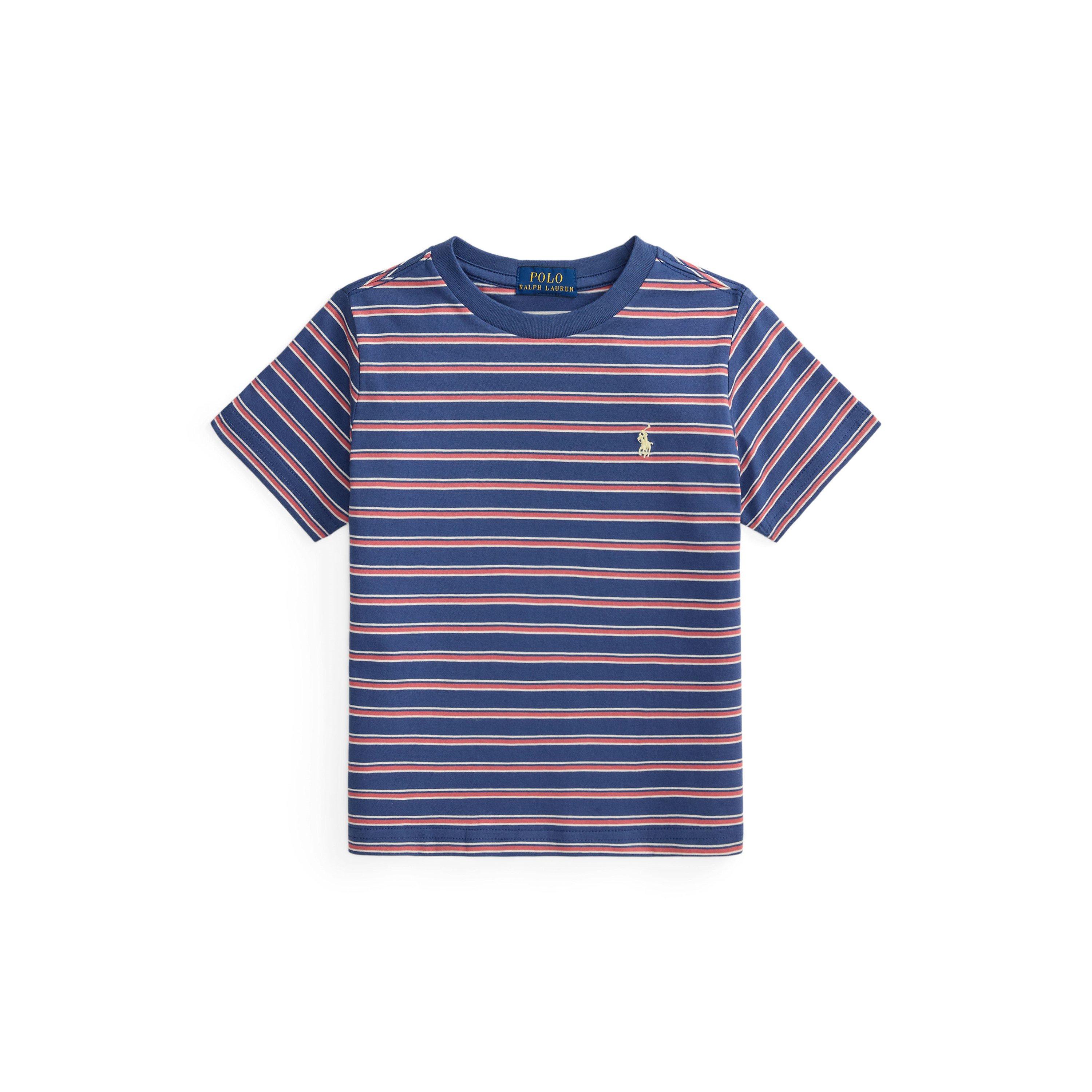 Polo Ralph Lauren Kids' Stripe T-Shirt - Royal Multi - Size 4Y