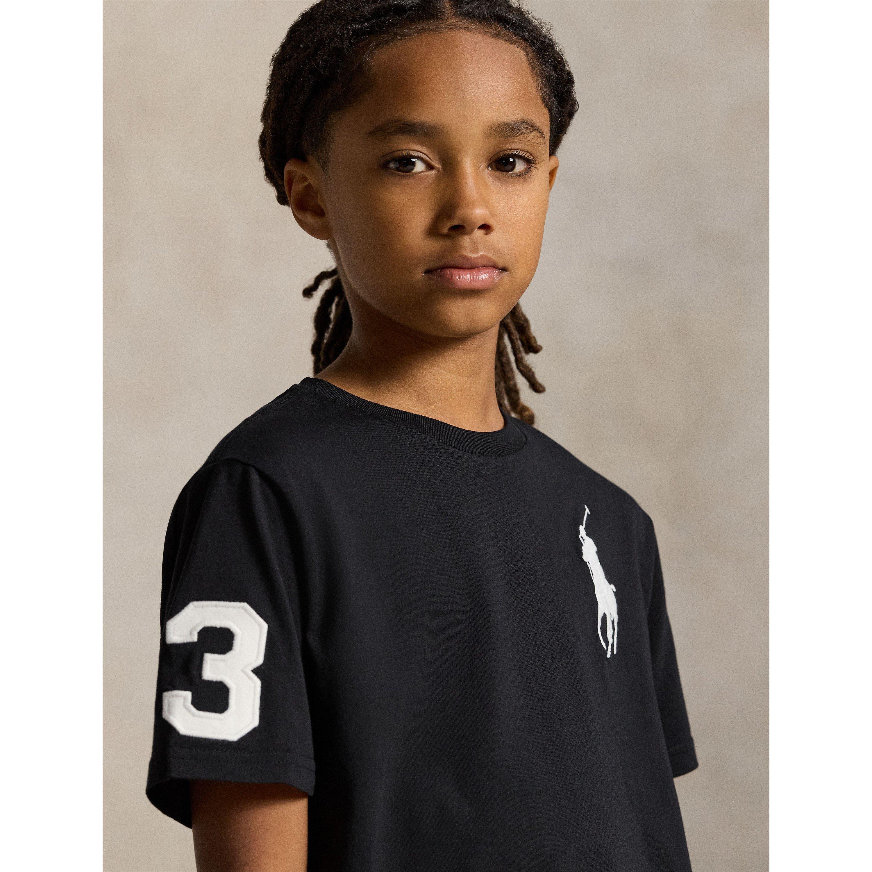 Polo Black - Polo Ralph Lauren - Kids'  Pony T-Shirt - 4