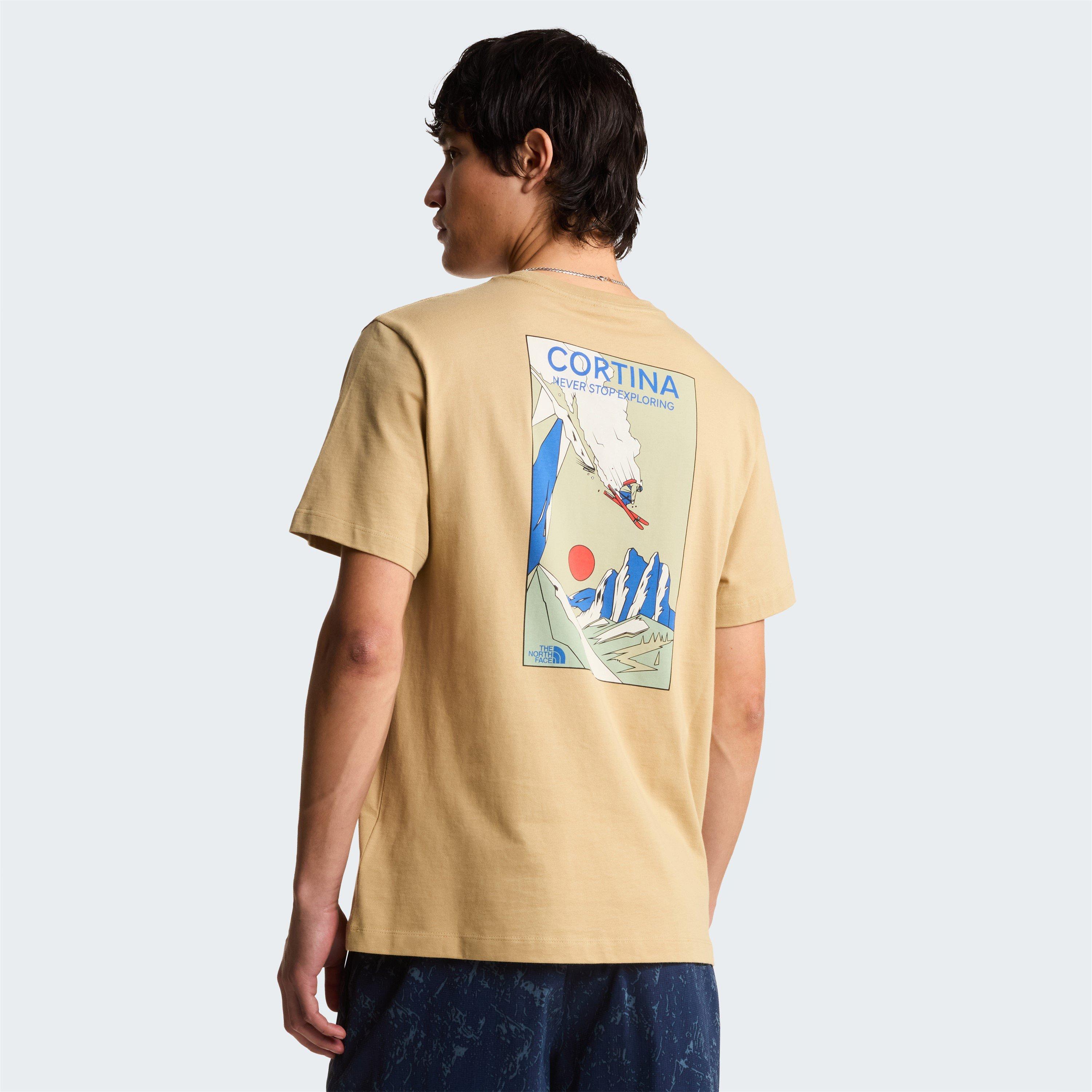 Khaki Stone - The North Face - TNF Mountain Celebration T-Shirt Mens - 4