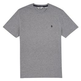 Original Penguin Pin Point Embroidered T Shirt