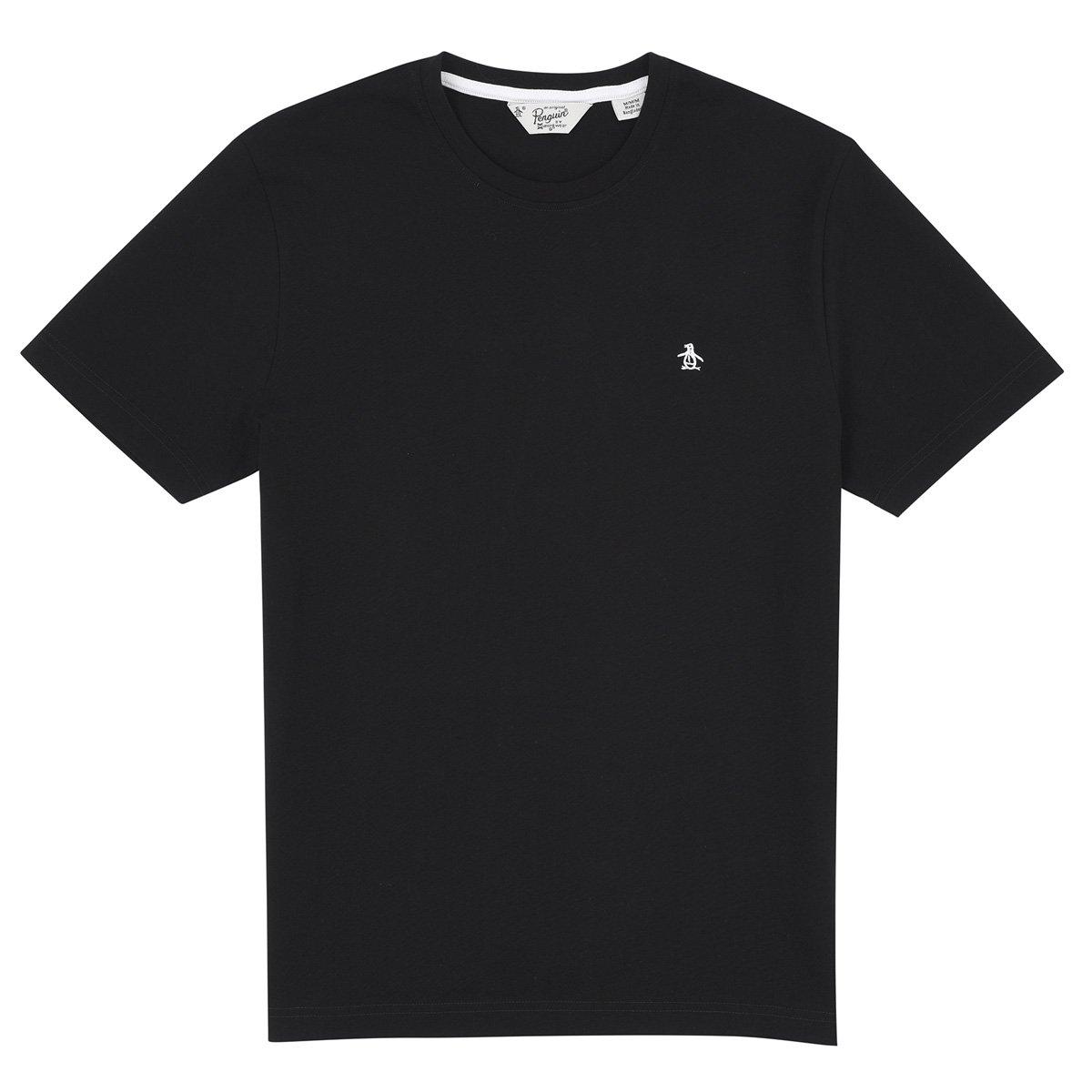 Preto 010 - Original Penguin - Pin Point Embroidered T-Shirt - 1