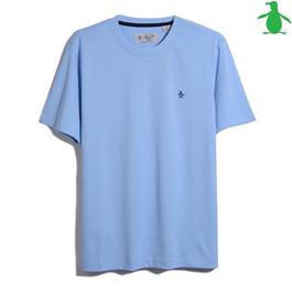 Original Penguin Pin Point Embroidered T Shirt