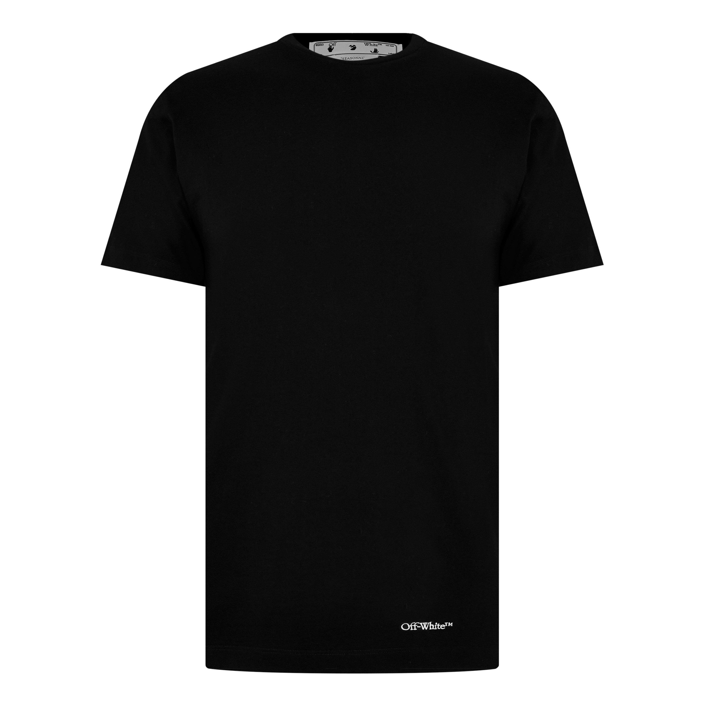 Blk/Wht 1001 - Off White - Men's Skate Scribble T-Shirt - 6