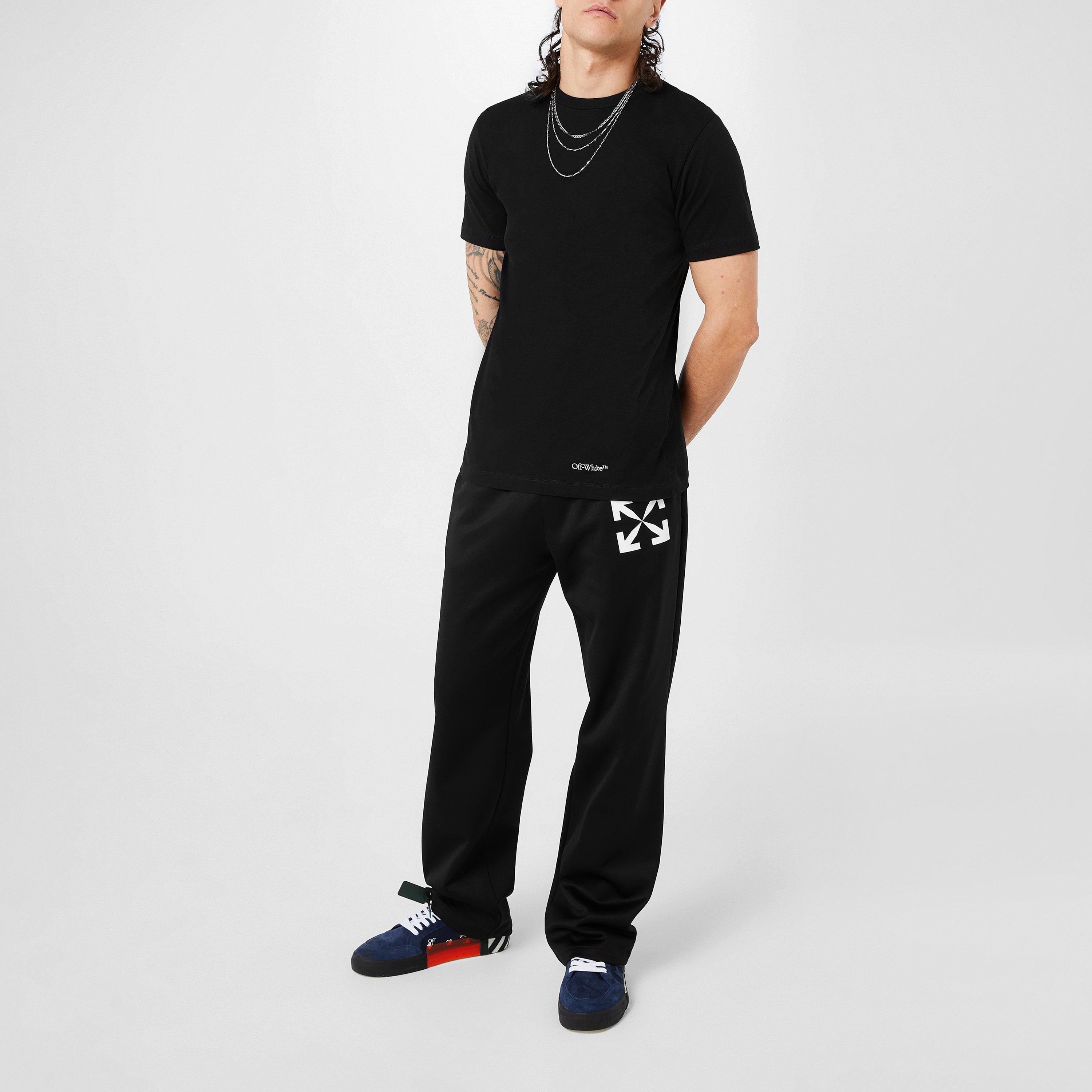 Blk/Wht 1001 - Off White - Men's Skate Scribble T-Shirt - 4