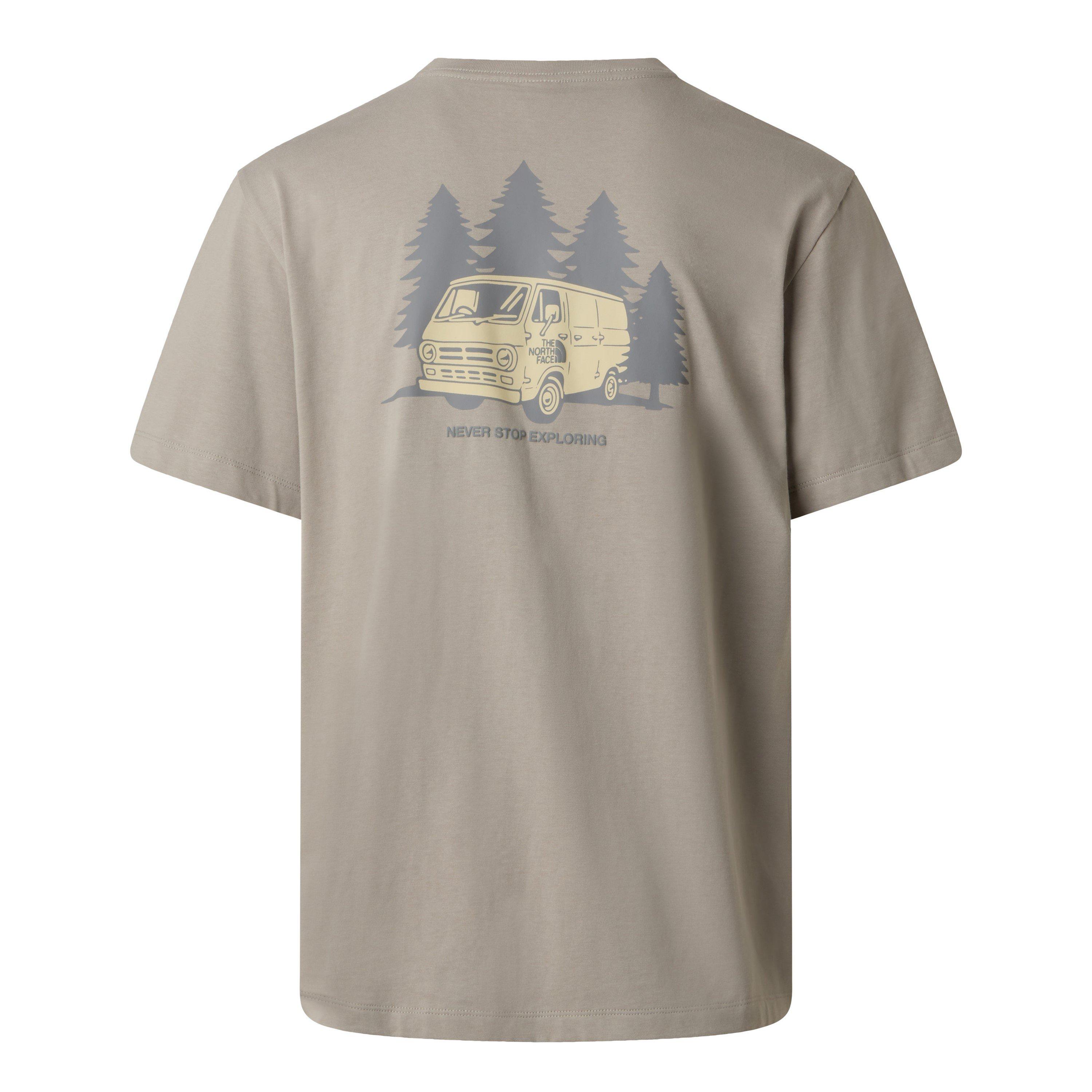 The North Face Men's Tnf Van Life Tee - Stone Slab - Small