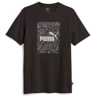 Puma Black - Puma - Graphic Mens T Shirt - 1