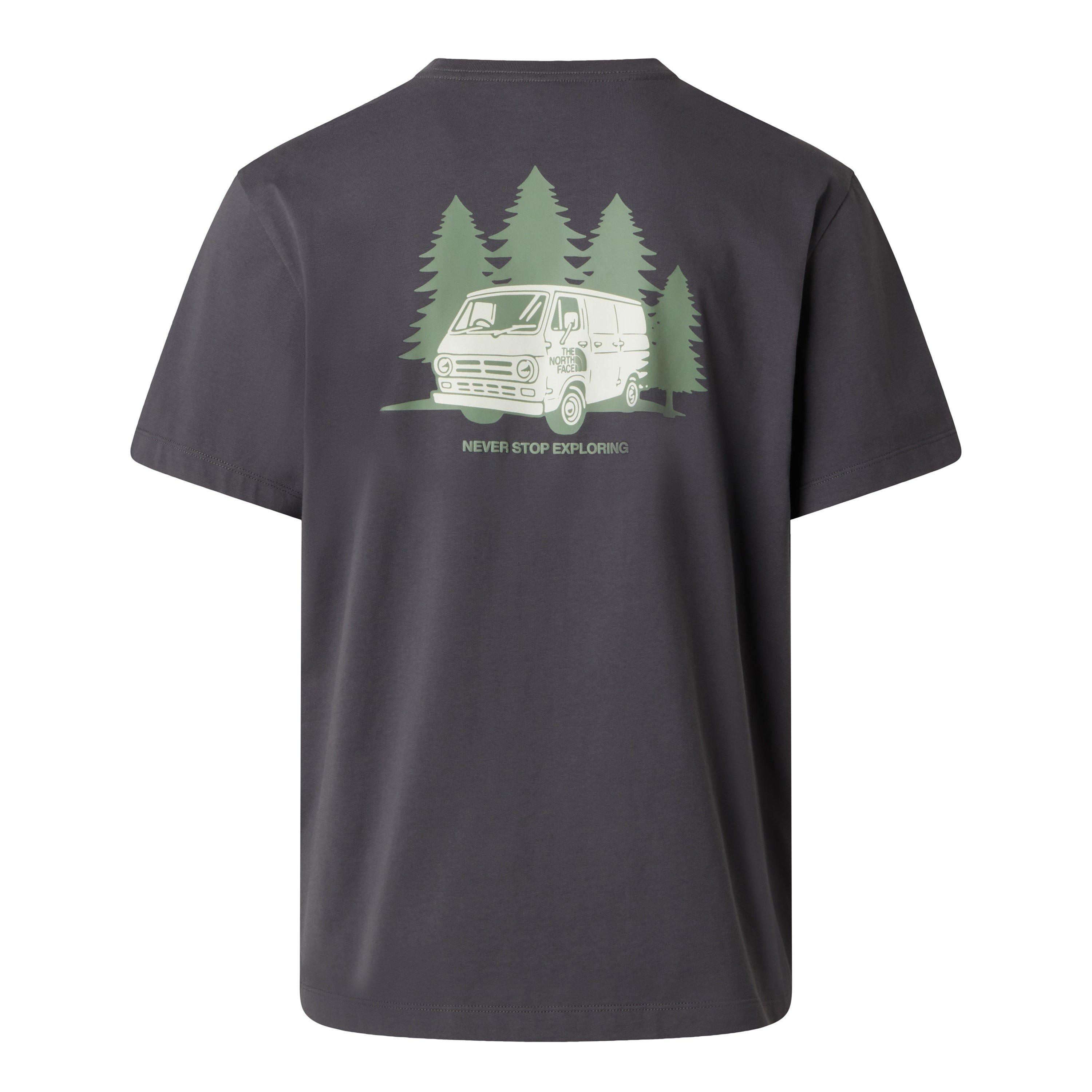 Anthracite Grey - The North Face - TNF Van Life Tee Mens - 1