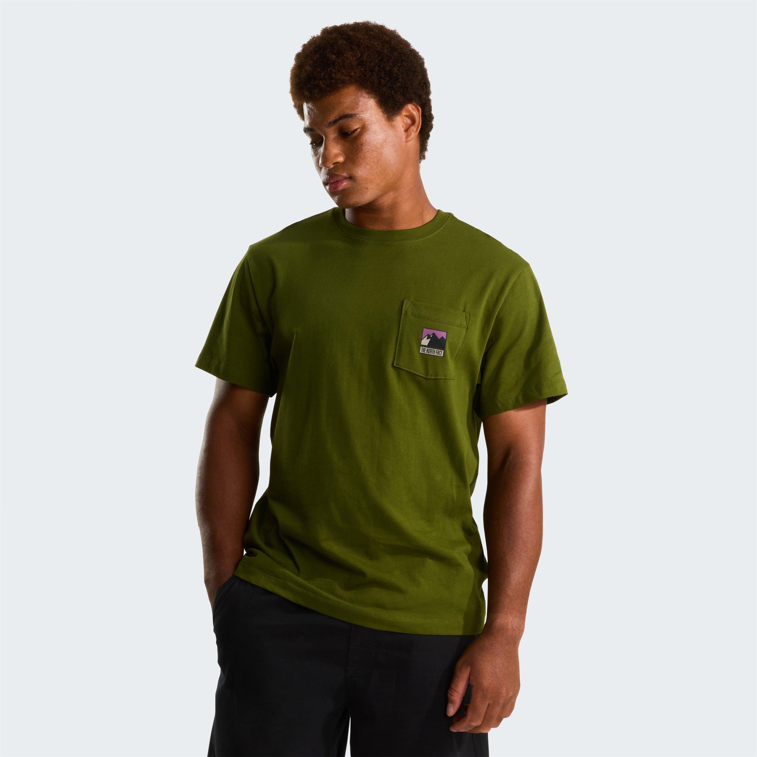 Waldgrün - The North Face - TNF Mountain Logo Tee Mens - 3