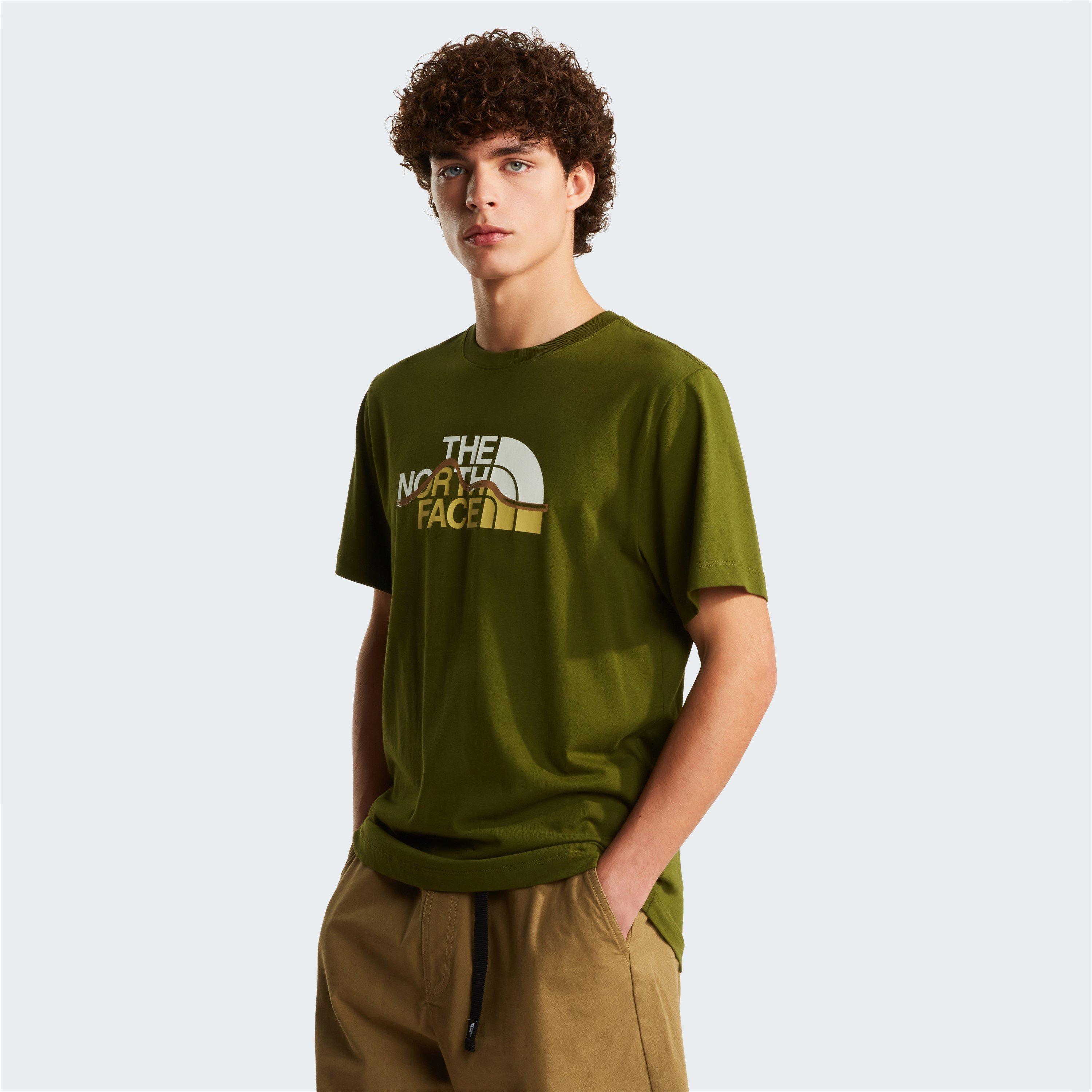 Woodland Green - The North Face - TNF Mountain Tee Mens - 3