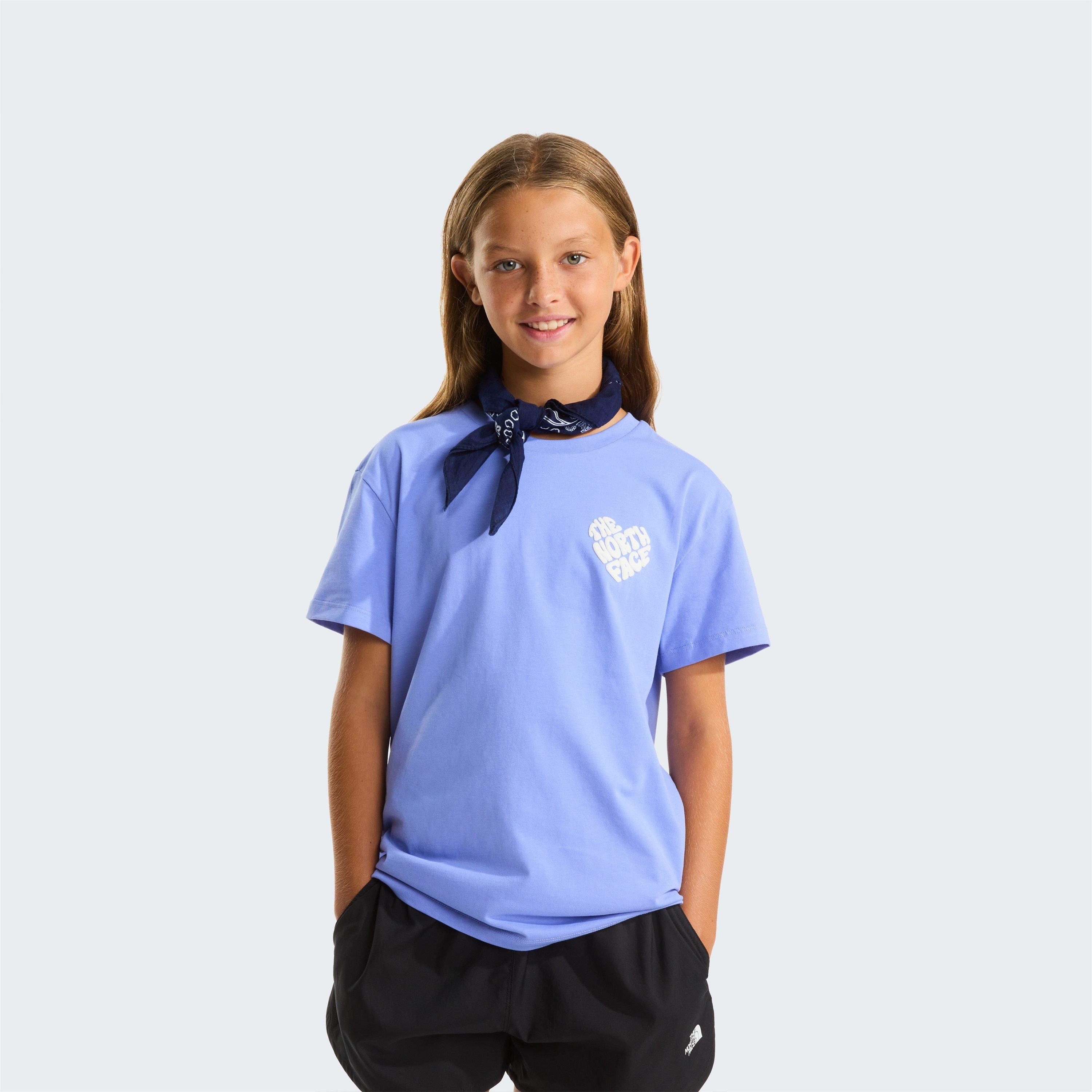 Periwinkle - The North Face - TNF Brand Proud Tee Juniors - 3