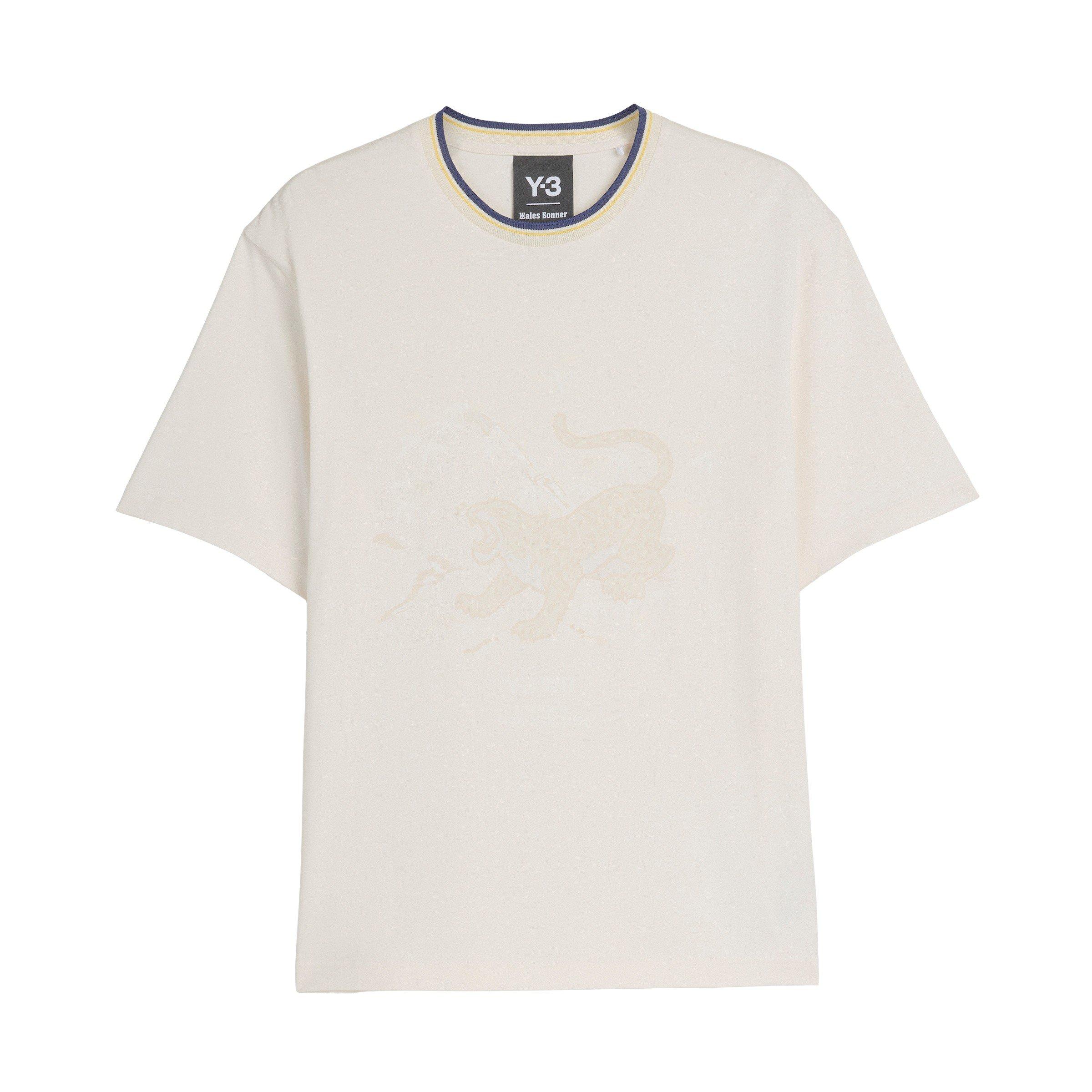 Chalk White - adidas Originals - Men's WB Y3 Graphic T-Shirt - 1