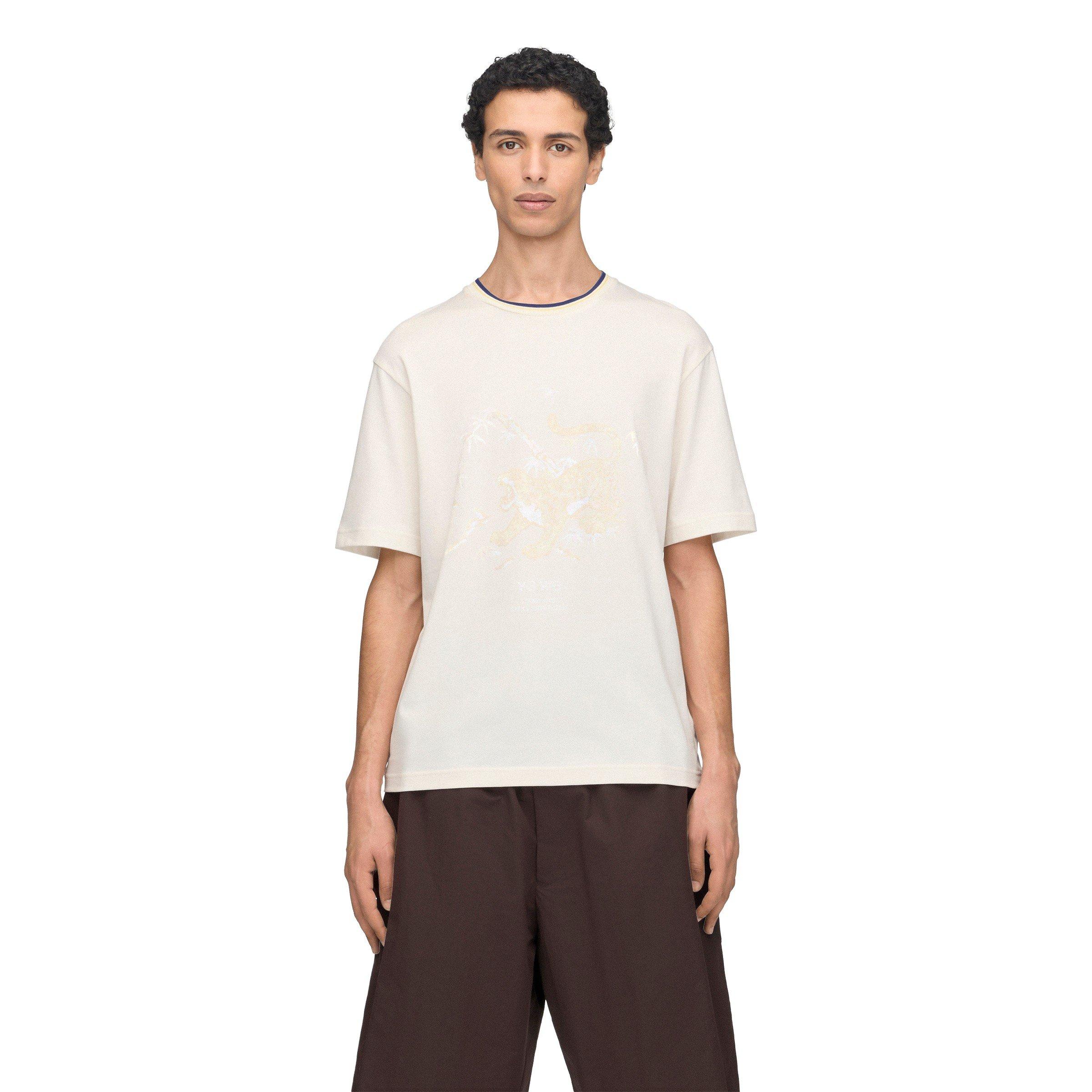 Chalk White - adidas Originals - Men's WB Y3 Graphic T-Shirt - 3