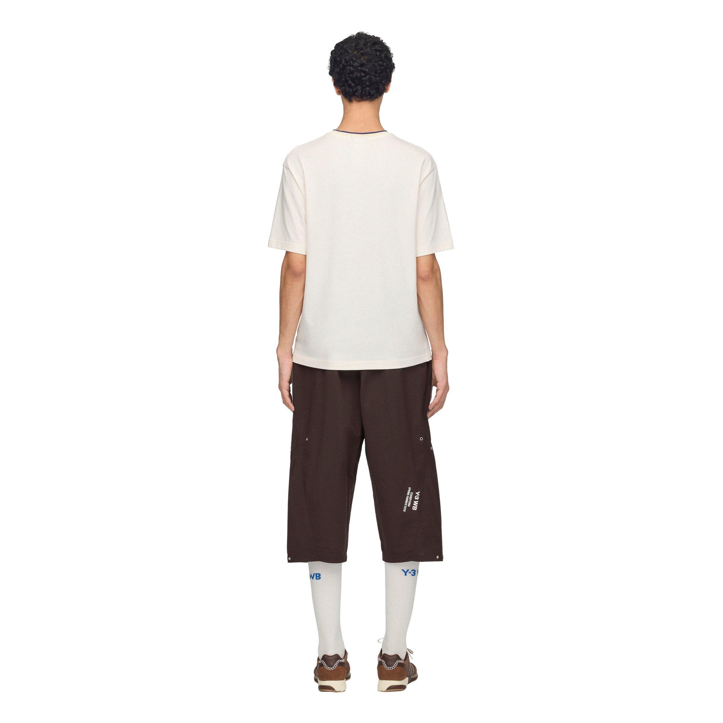 Chalk White - adidas Originals - Men's WB Y3 Graphic T-Shirt - 4
