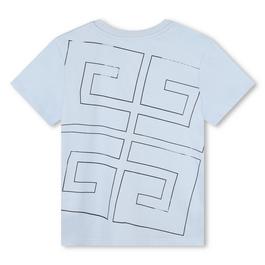 GIVENCHY Star Logo Print T-Shirt Unisex Juniors