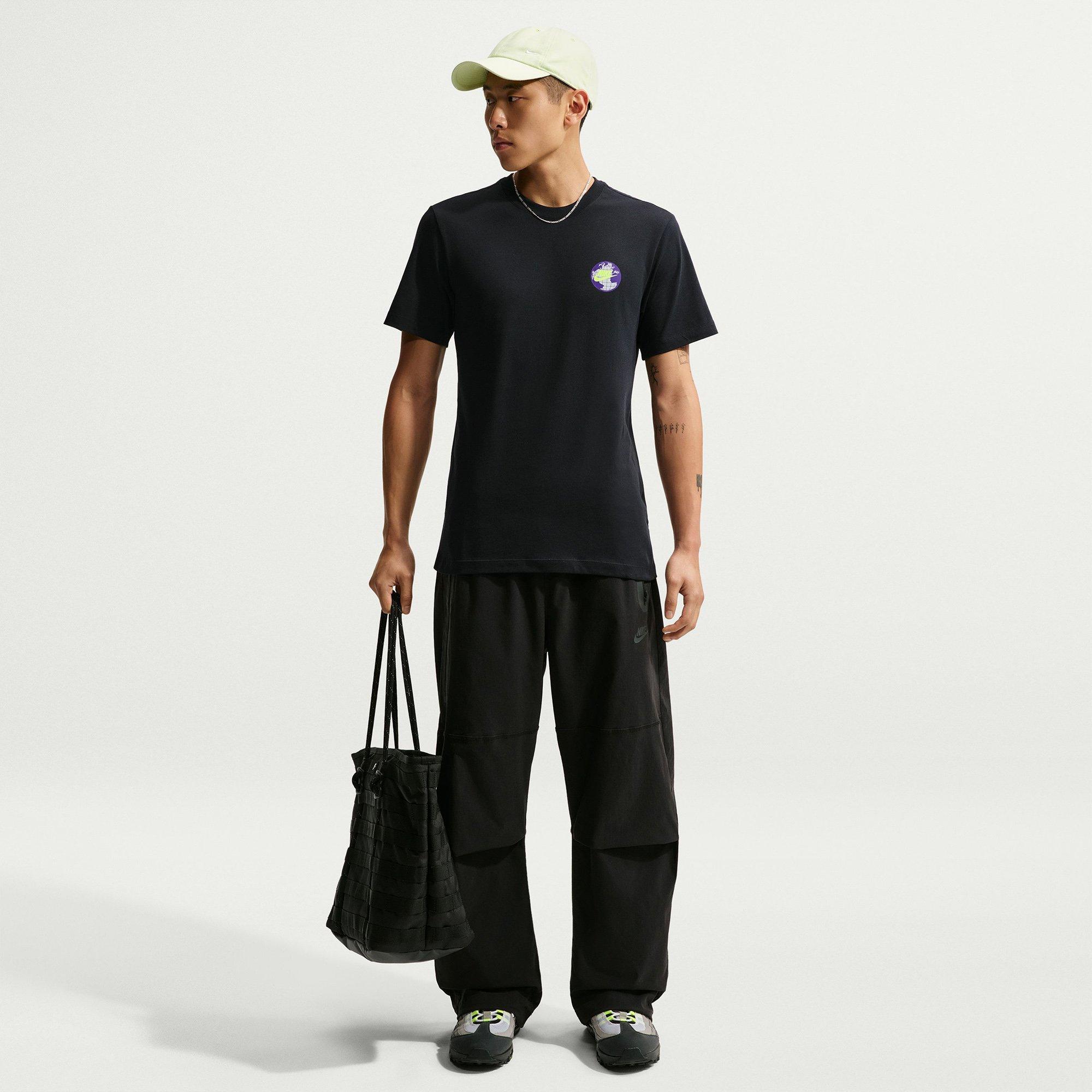Black - Nike - Men's Globe T-Shirt - 6