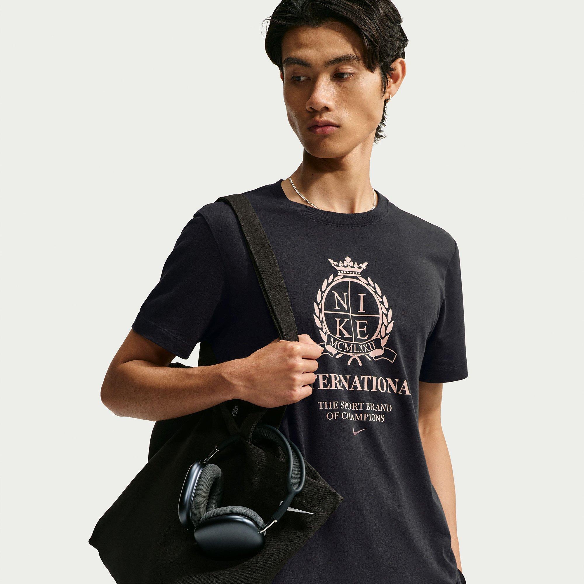 Black - Nike - Men's Club T-Shirt - 2