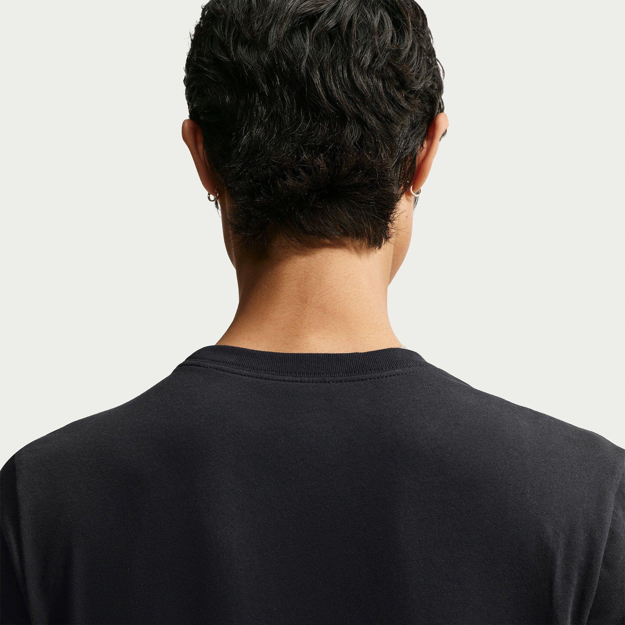 Black - Nike - Men's Club T-Shirt - 4