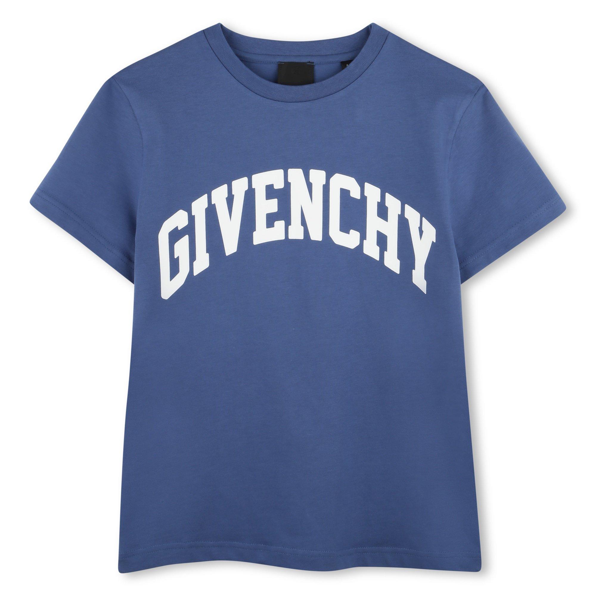 Givenchy  Kids Logo T-Shirt Junior - Blue 81A - 8Y