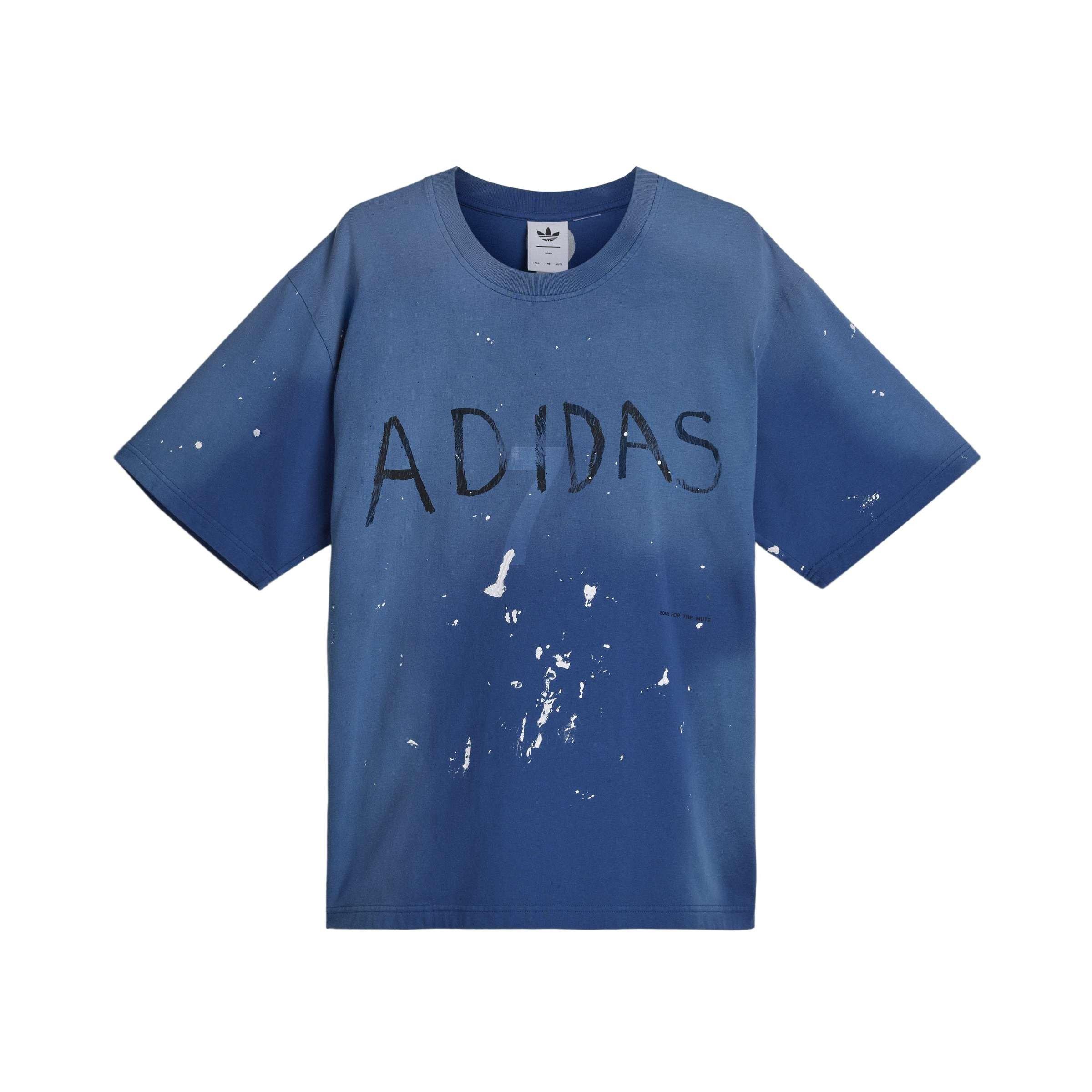 Blue - Adidas Originals x SFTM - AdOrSF Adi007 Tee Sn62 - 1