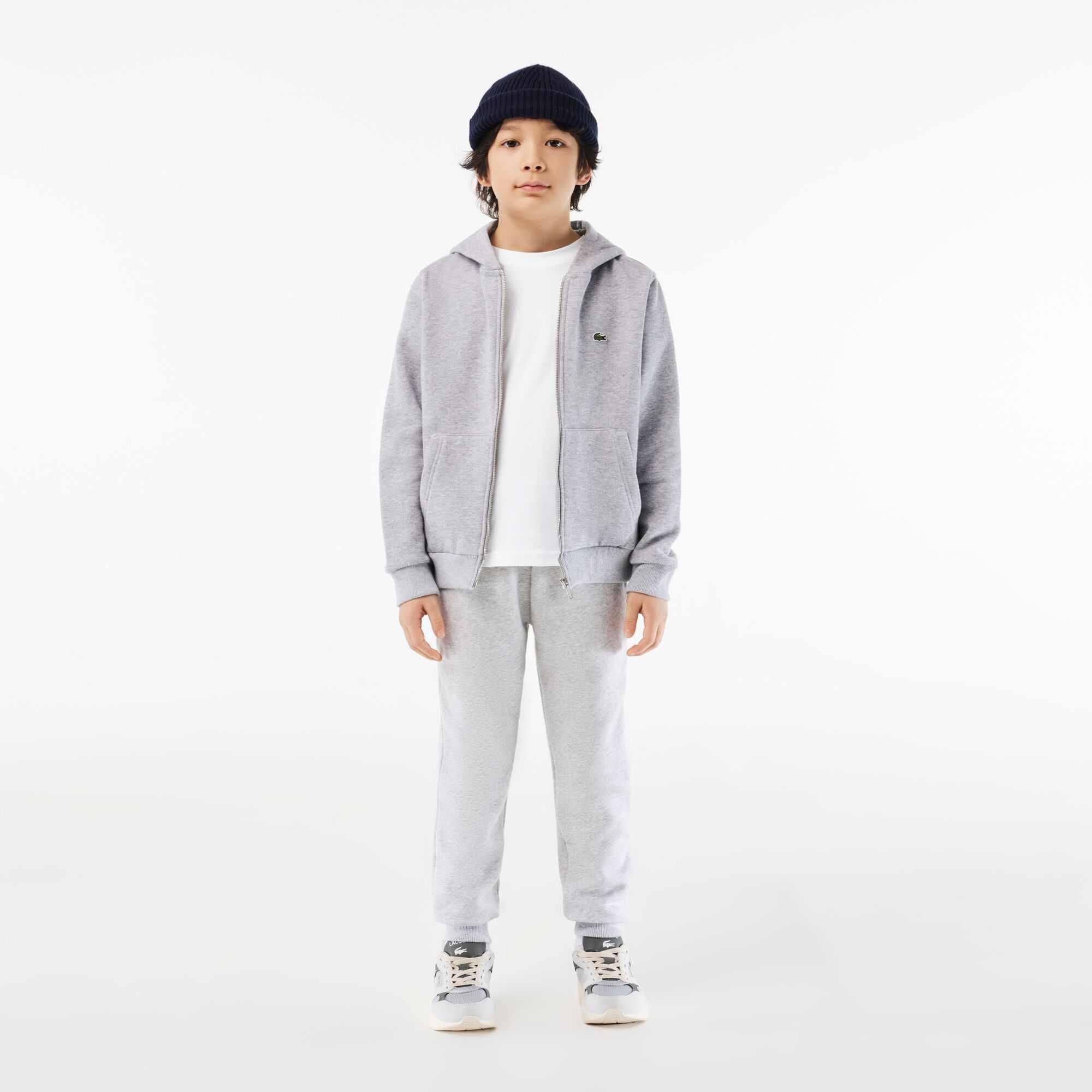 White 09 - Lacoste - Boys' Regular Fit Basic T-Shirt - 4