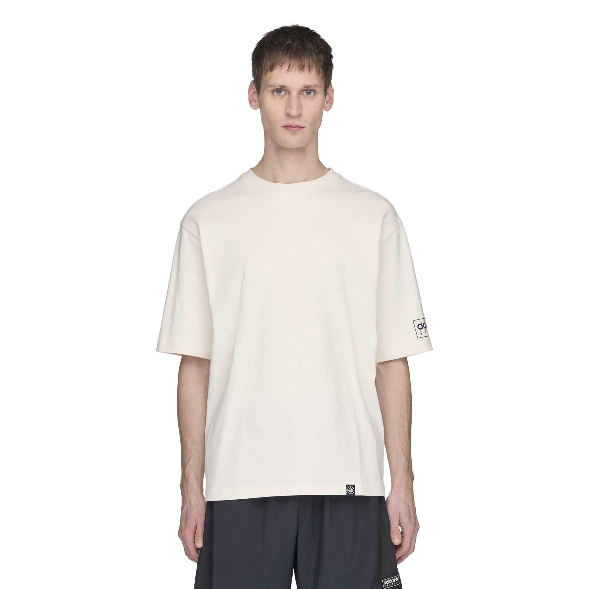 White - adidas - Men's Mod SPZL T-Shirt - 3