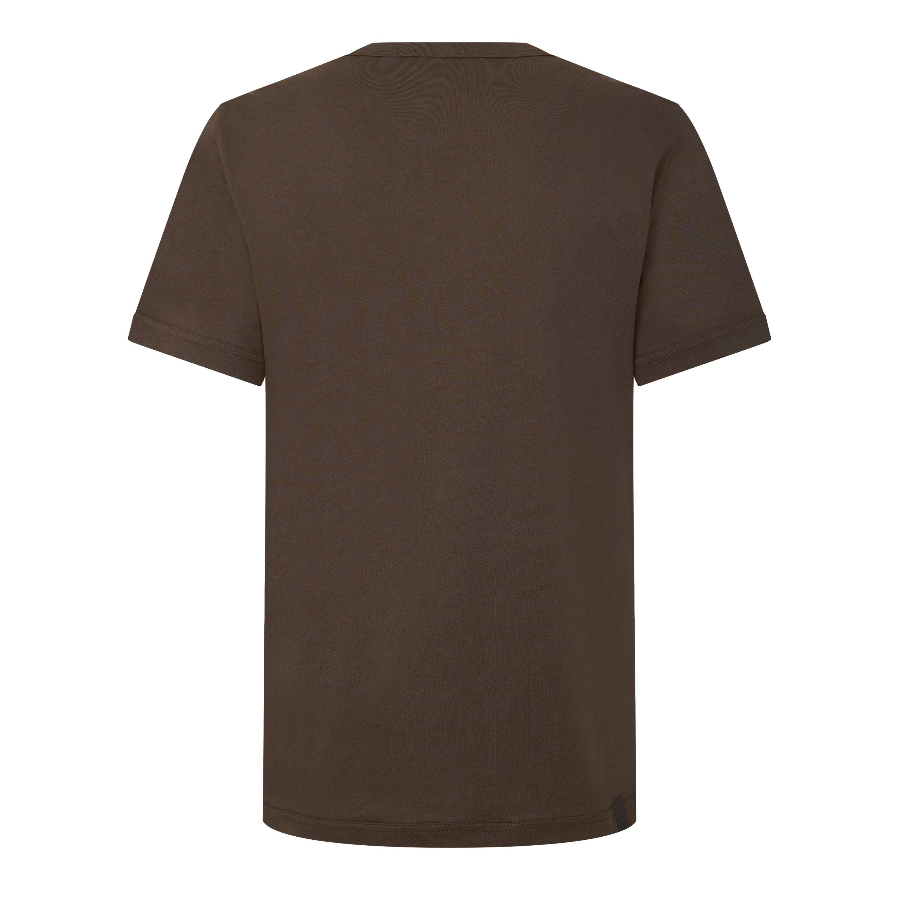 Brown 278 - Moncler - Men's Edit Cotton Short-Sleeve T-Shirt - 2