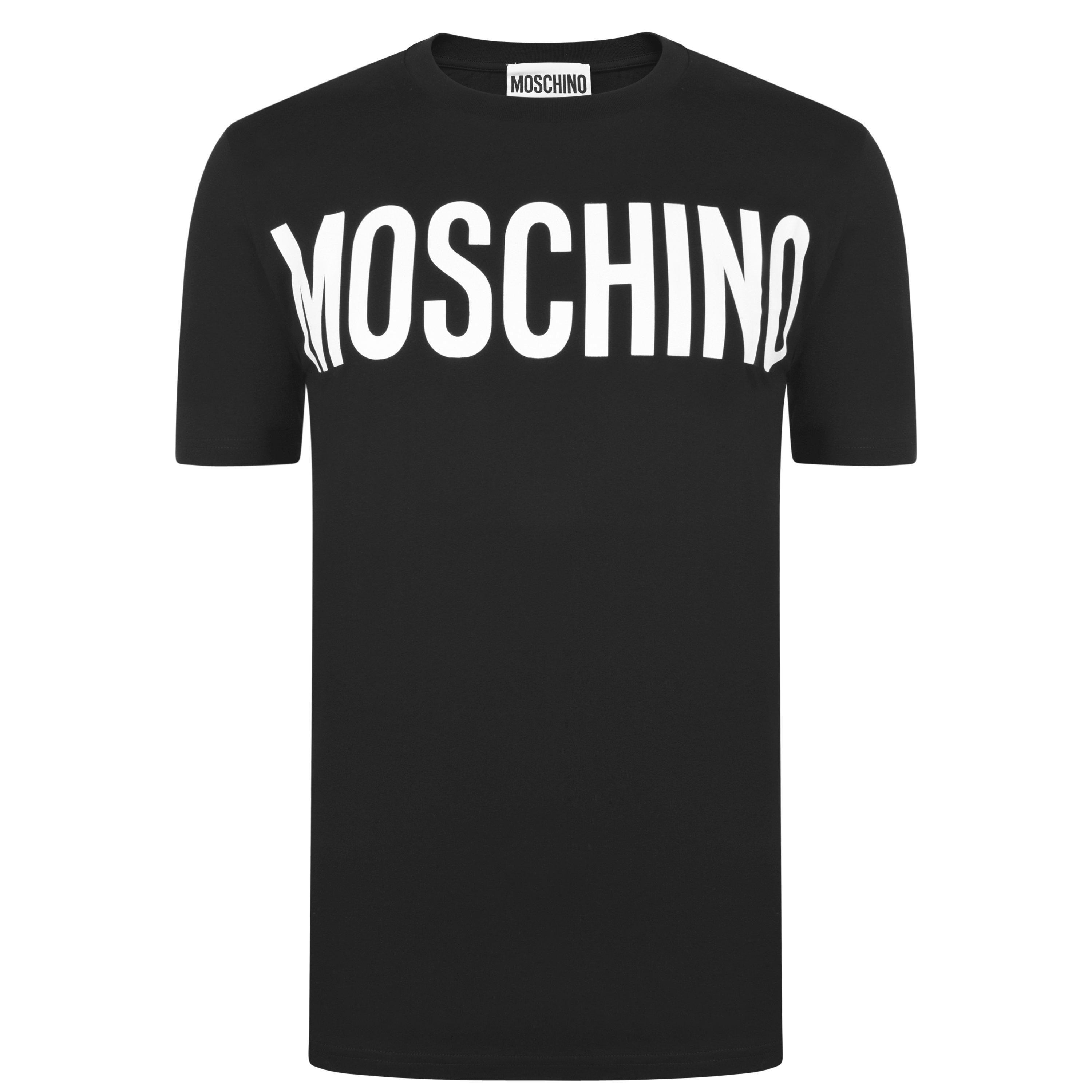 Black A1555 - Moschino - Logo T Shirt - 5