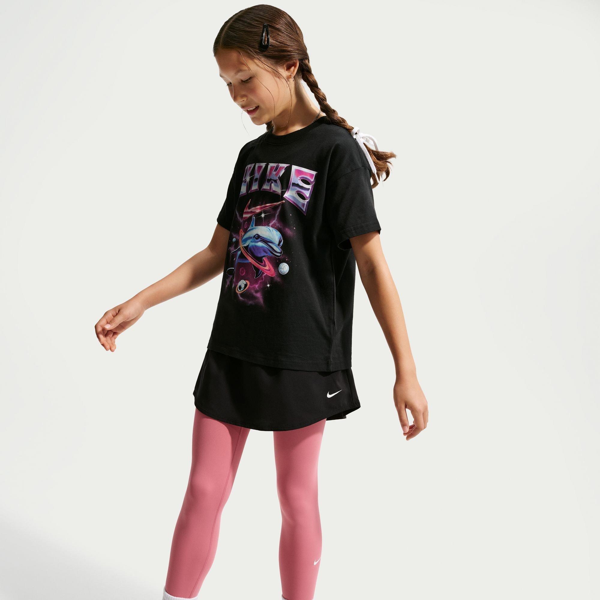 Black - Nike - Nike Boy Dolphin Tee Jn64 - 3