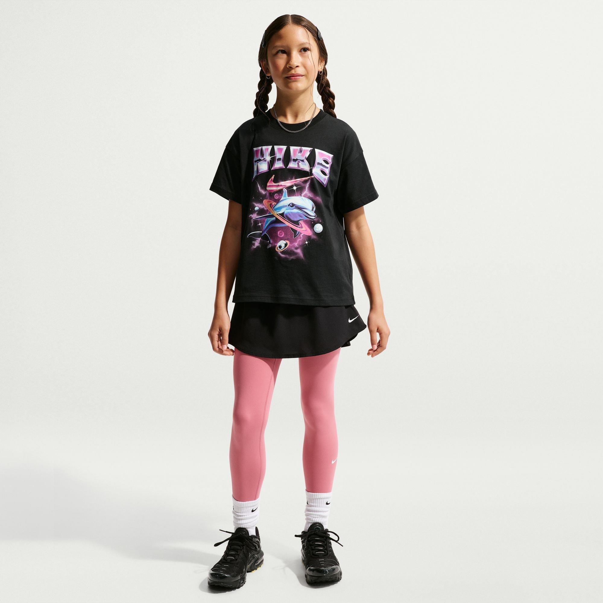 Black - Nike - Nike Boy Dolphin Tee Jn64 - 4