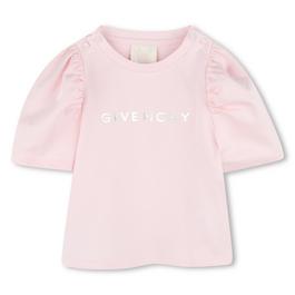 GIVENCHY Logo T Shirt Babies