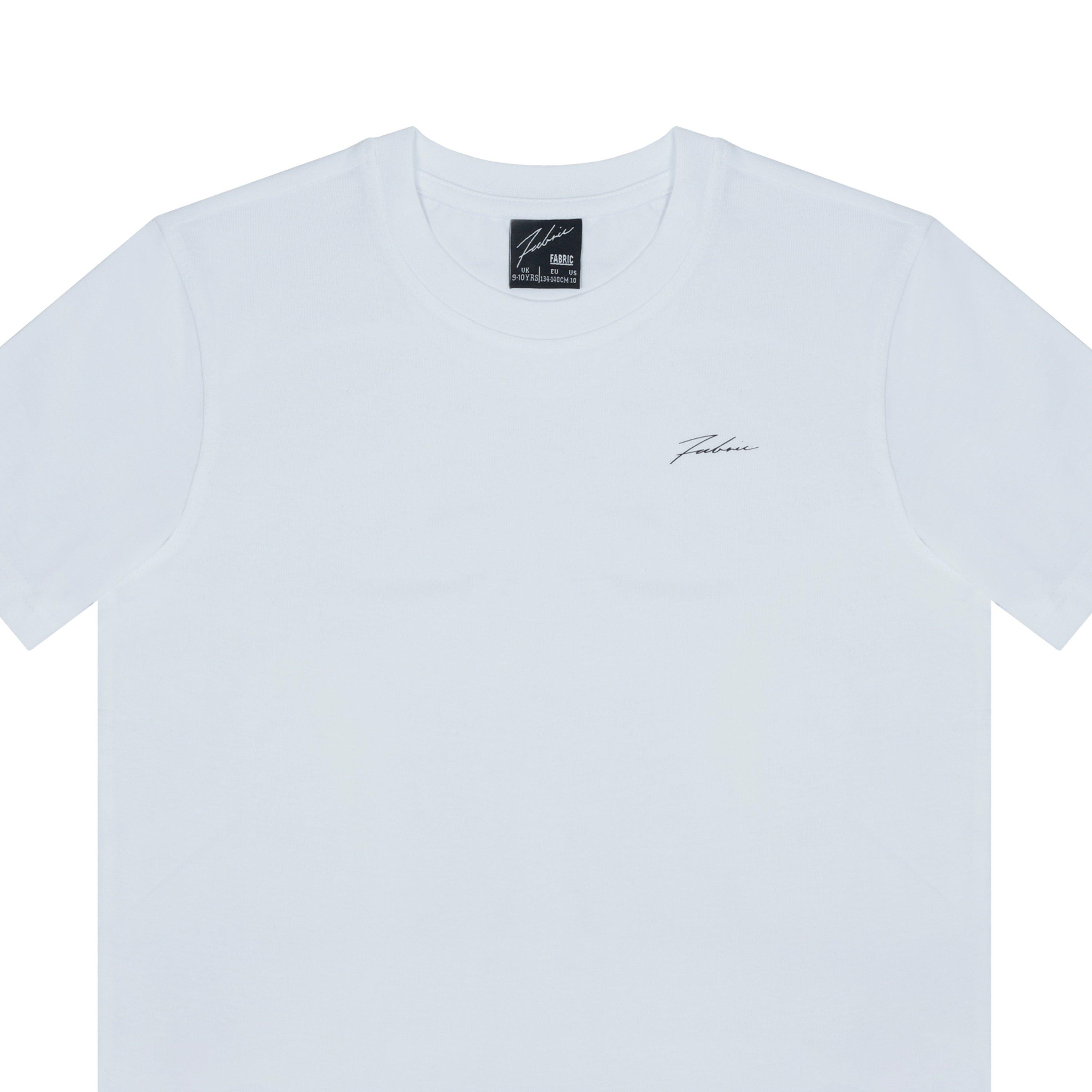 White - Fabric - 5pack T-Shirts - 5