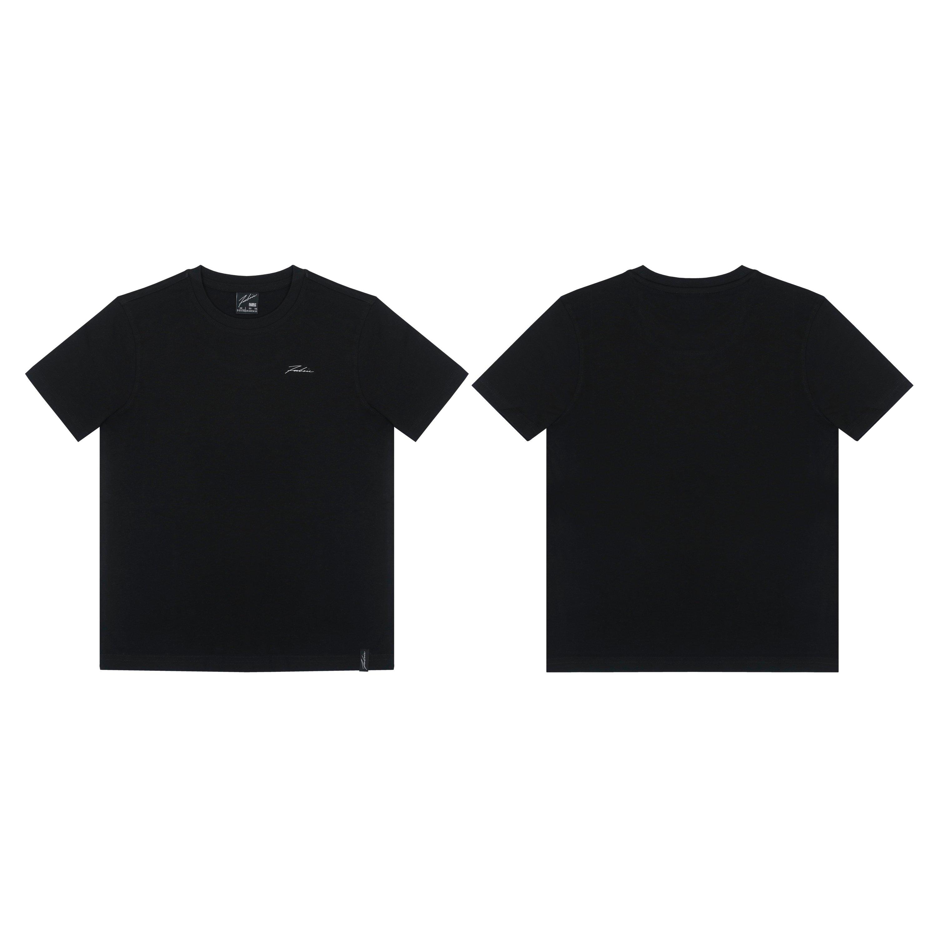 Zwart - Fabric - 5pack T-Shirts - 4