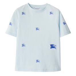 Burberry All Over Ekd T Shirt Junior Boys