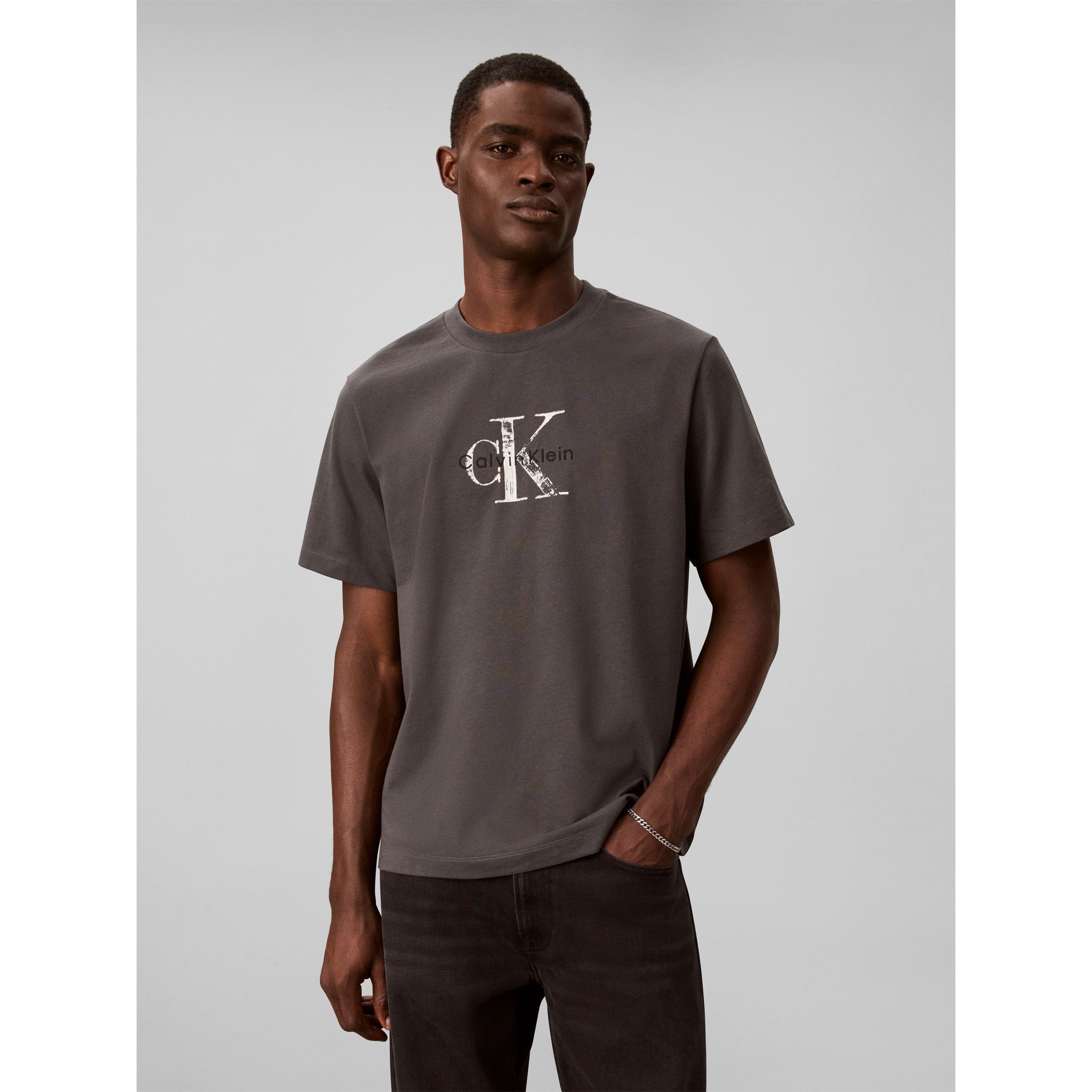 Volcanic Ash - Calvin Klein Jeans - CKJ Distressed Mnlgo Sn64 - 2