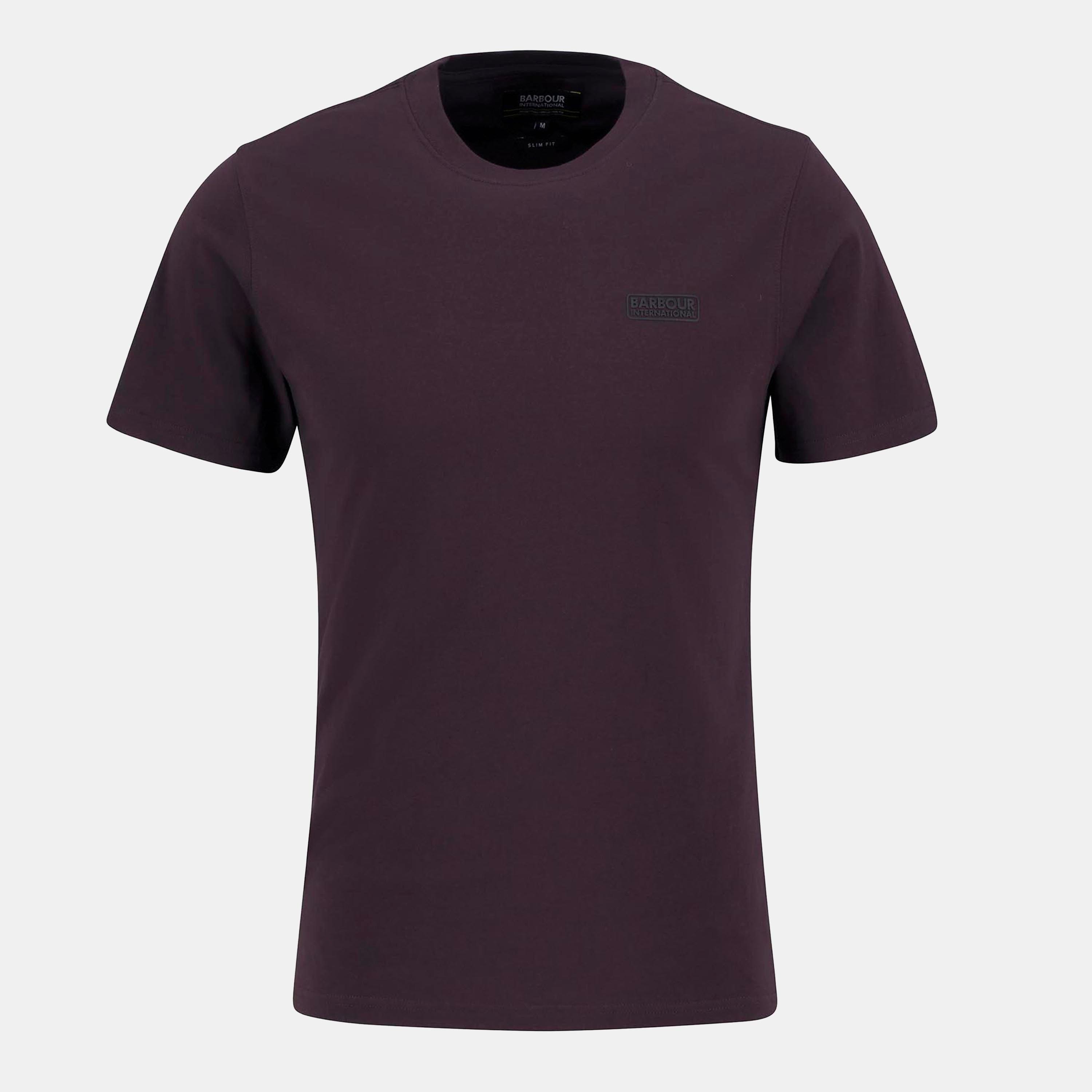 Barbour International Men's Small Logo T-Shirt - Java Red Br19 - S