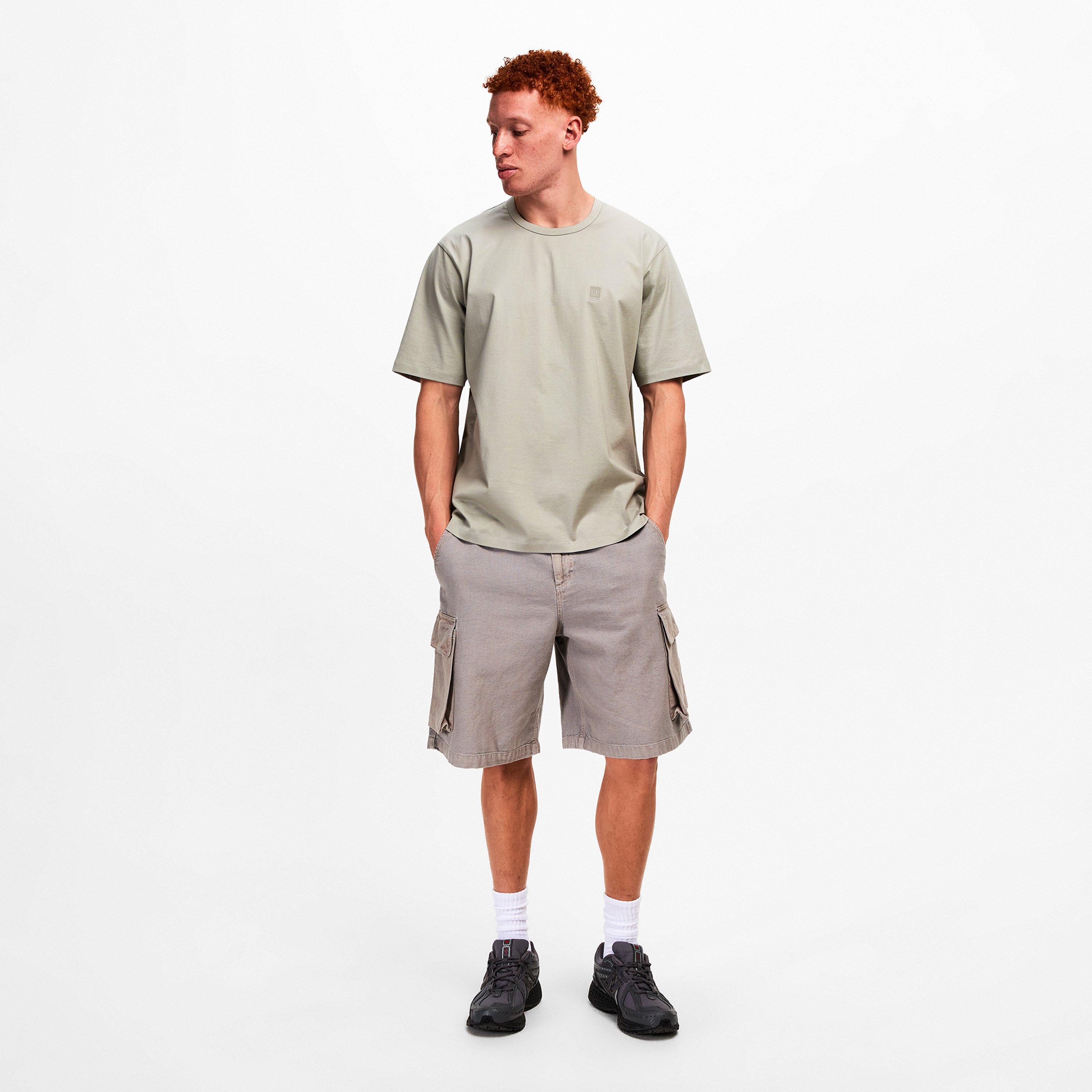 Flint Grey 936 - CP Company - CP Logo T-Shirt Sn62 - 6