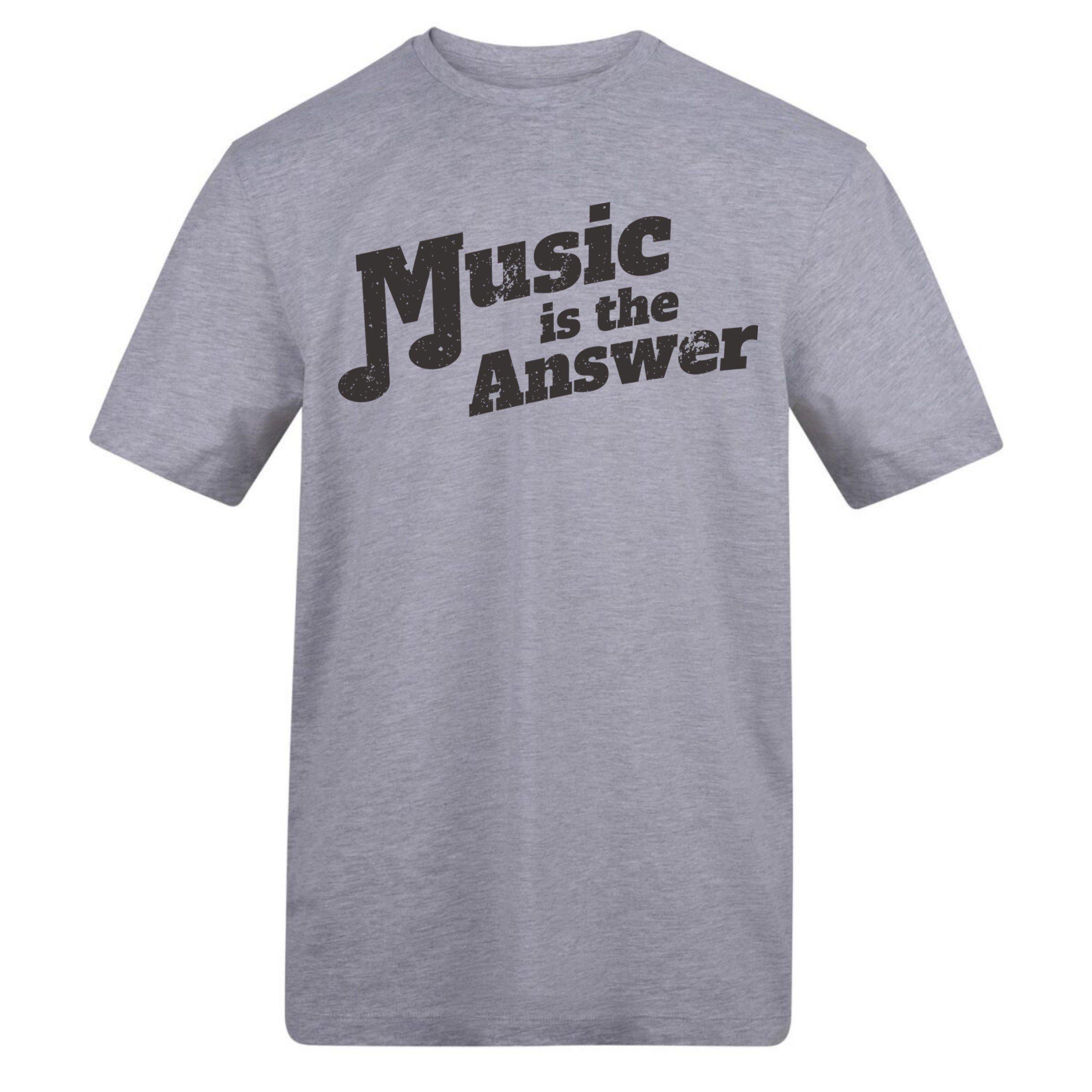 AWD Unisex Music Printed Tee