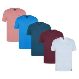 Fabric 5pack V Neck T Shirt