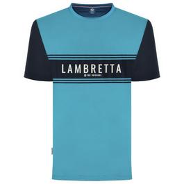 Lambretta Logo Panel Tee