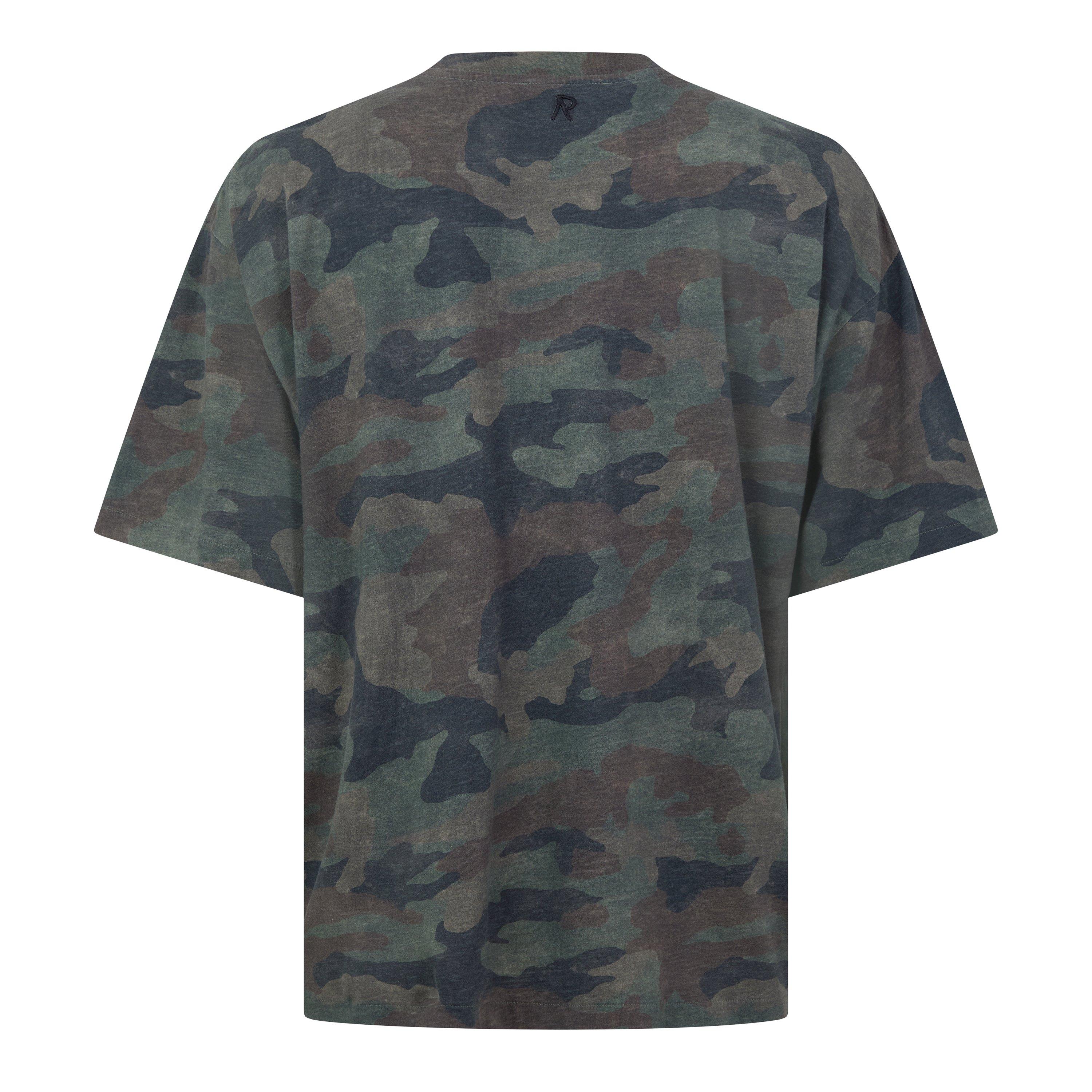 Flame Camo - Represent - Rep Initial Boxy Tee Sn64 - 2