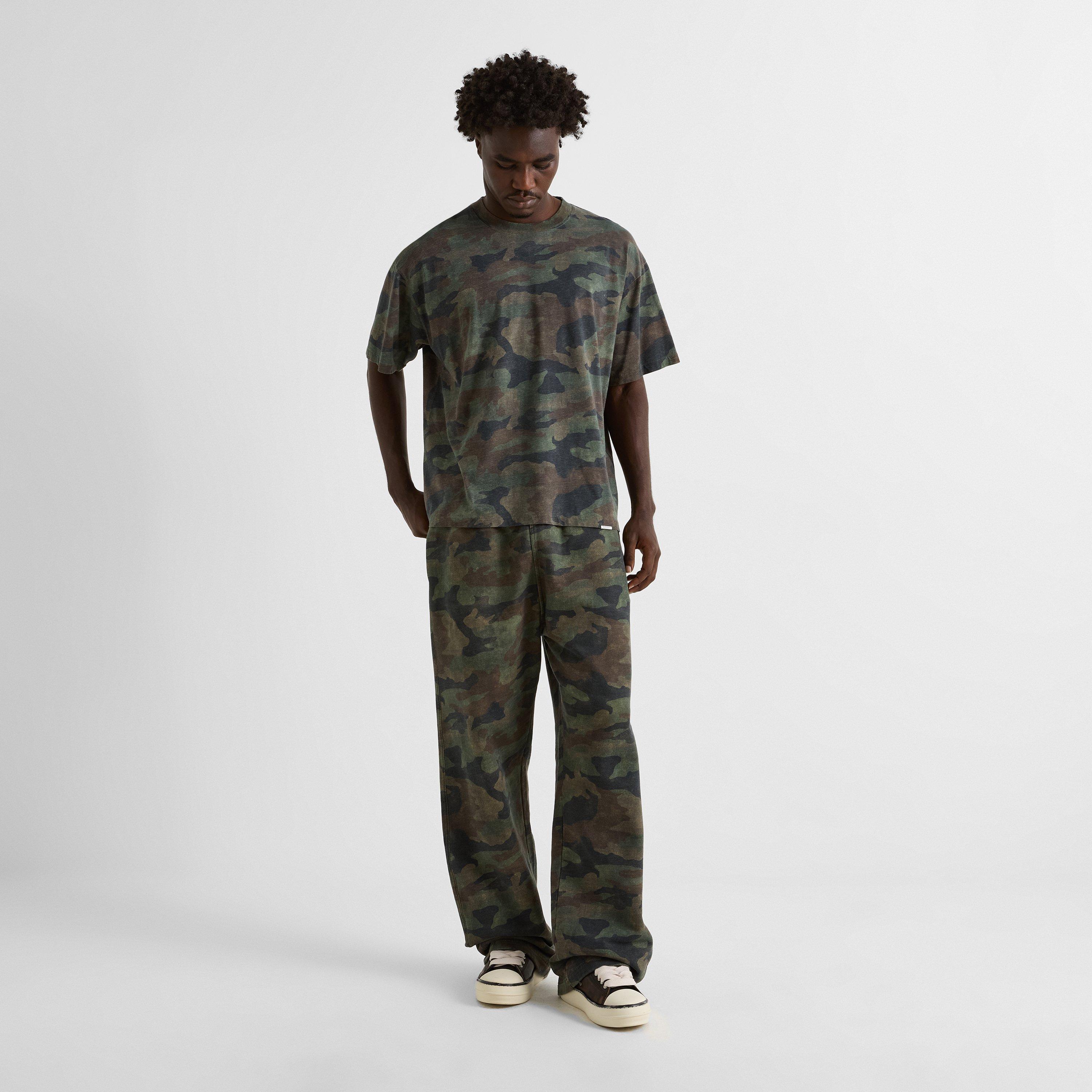 Flame Camo - Represent - Men's Initial Boxy Cotton Oversized-Fit T-Shirt - 6