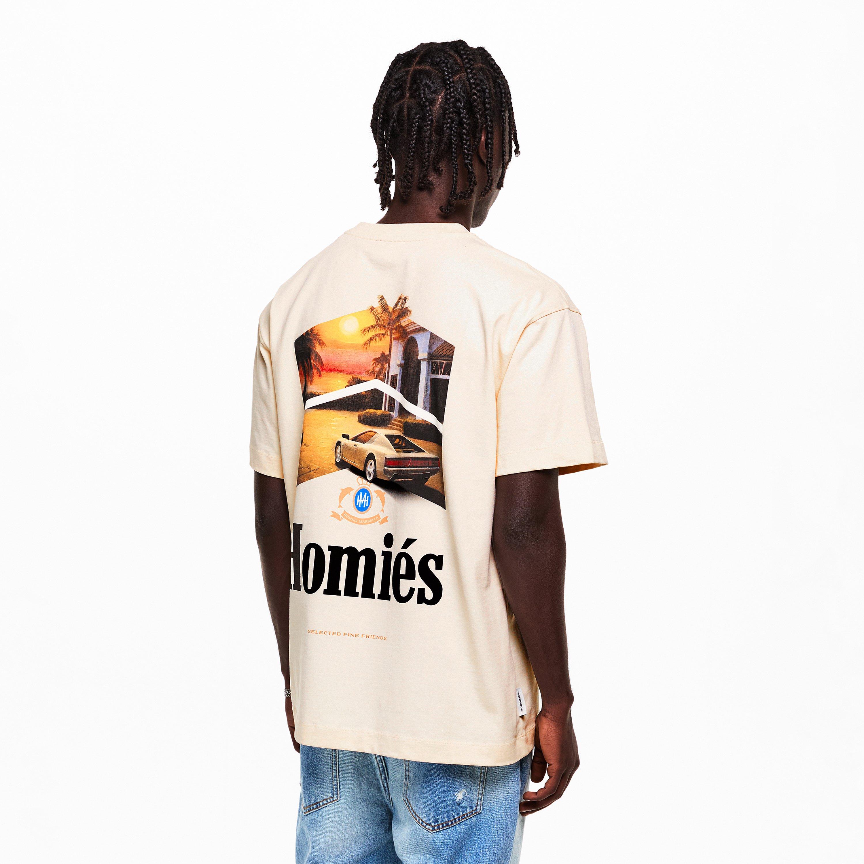 Beige - Homies Marbella - HOMIES RACING T-SHIRT SPECIAL EDITION AUTO - 4