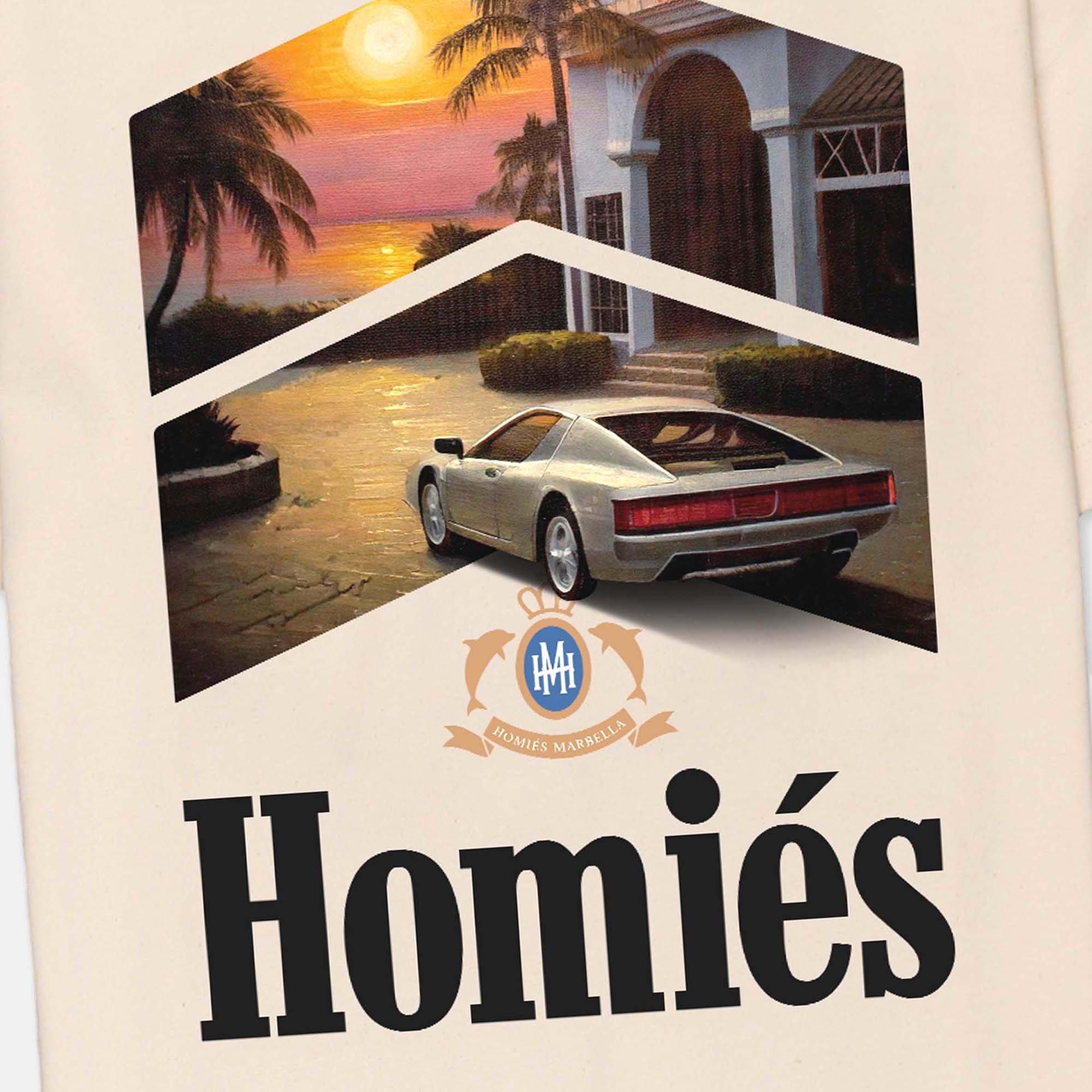 Beige - Homies Marbella - HOMIES RACING T-SHIRT SPECIAL EDITION AUTO - 5