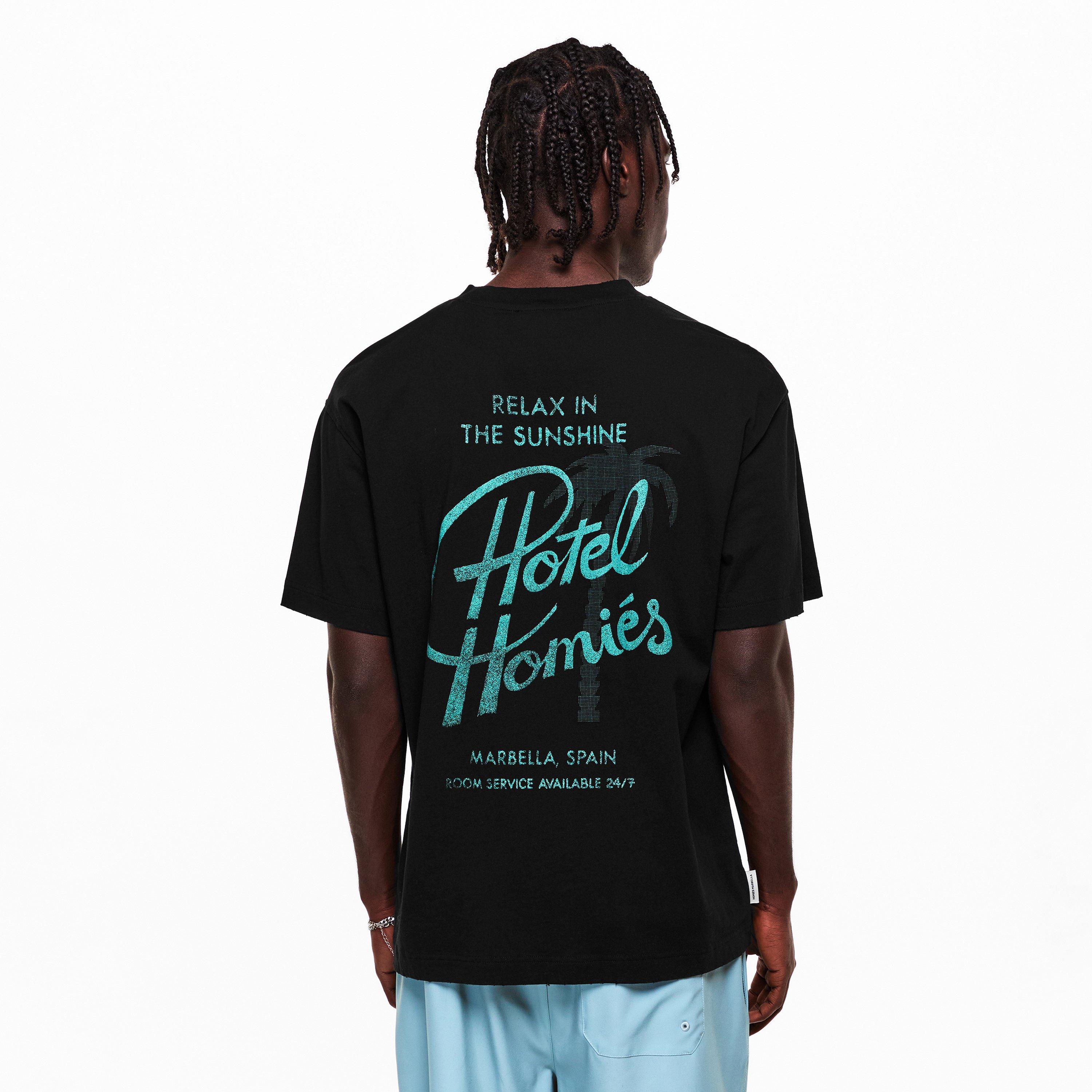 Black - Homies Marbella - HOMIES HOTEL T-SHIRT BLACK - 4