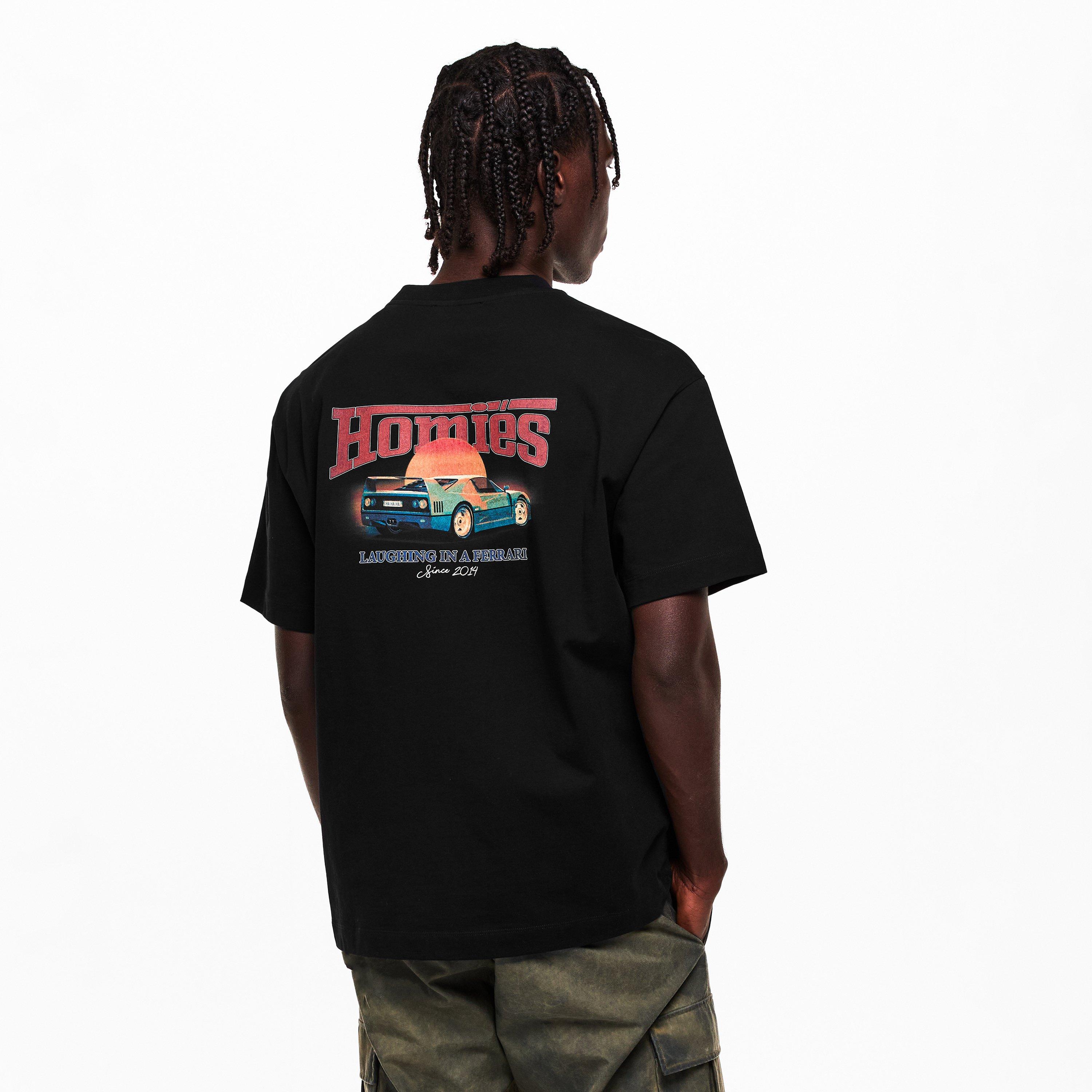 Black - Homies Marbella - HOMIES SUNSET BOULEVARD T-SHIRT BLACK - 4