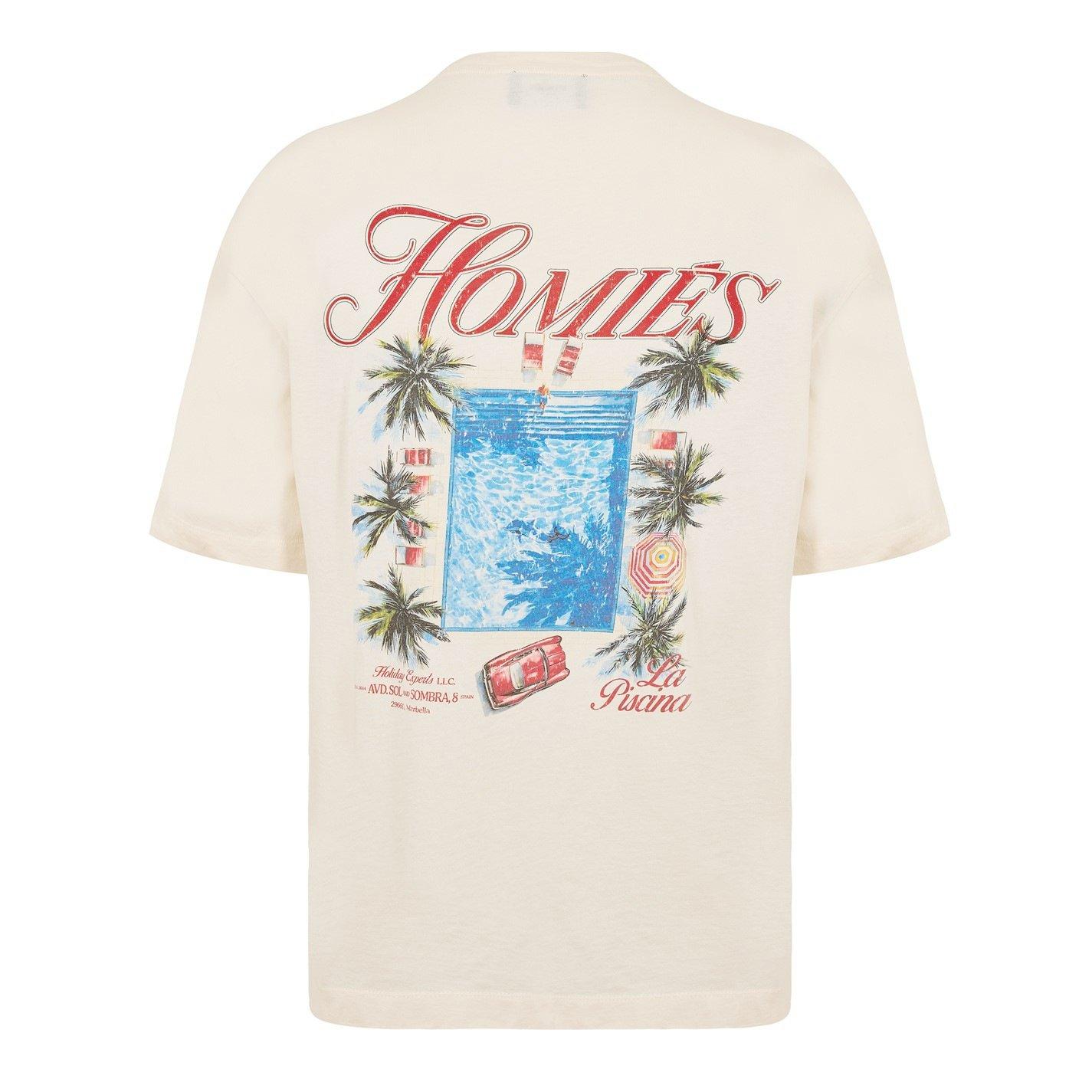 Beige - Homies Marbella - HOMIES PISCINA T-SHIRT BEIGE - 2