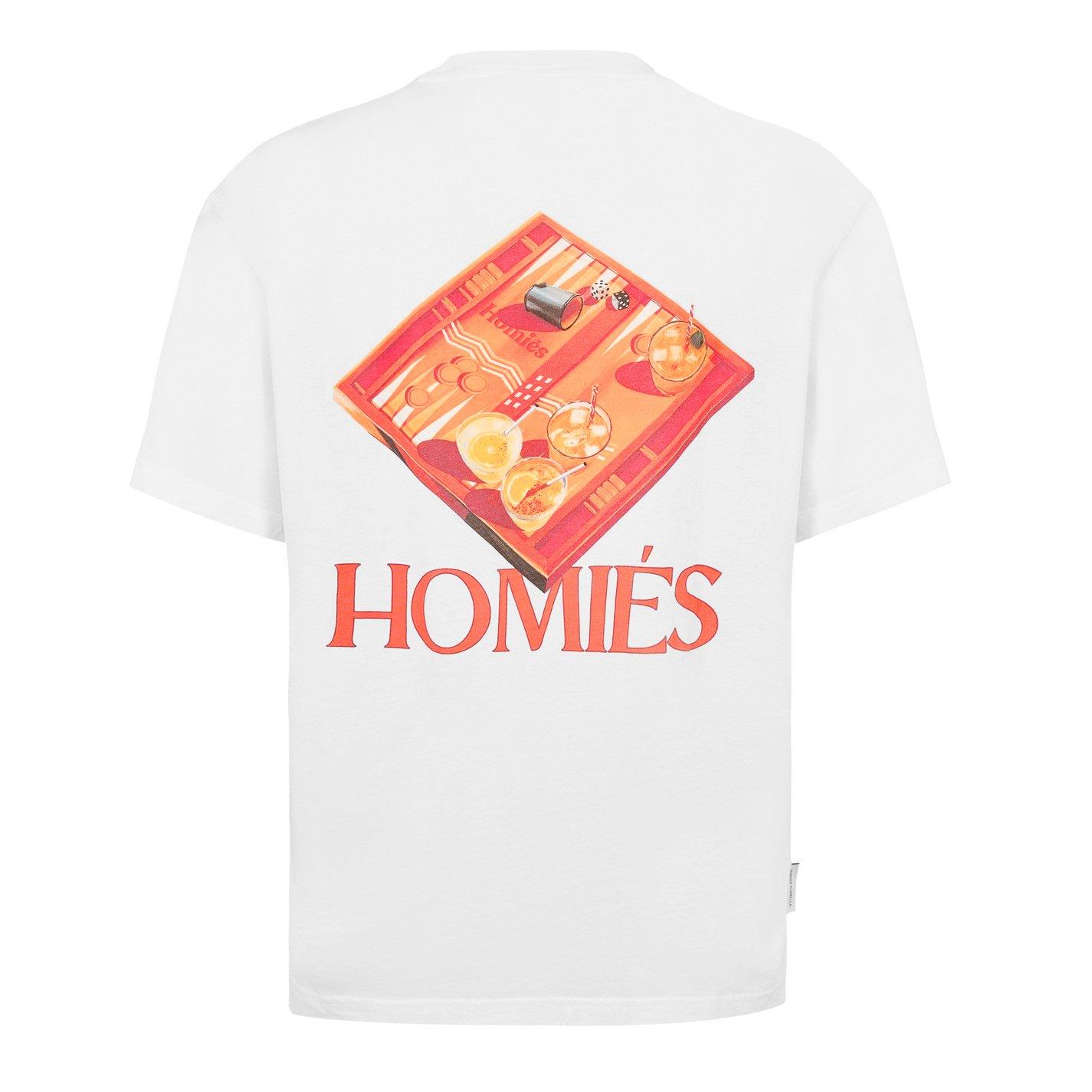 Vintage White - Homies Marbella - BACKGAMMON T-SHIRT VINTAGE WHITE - 2